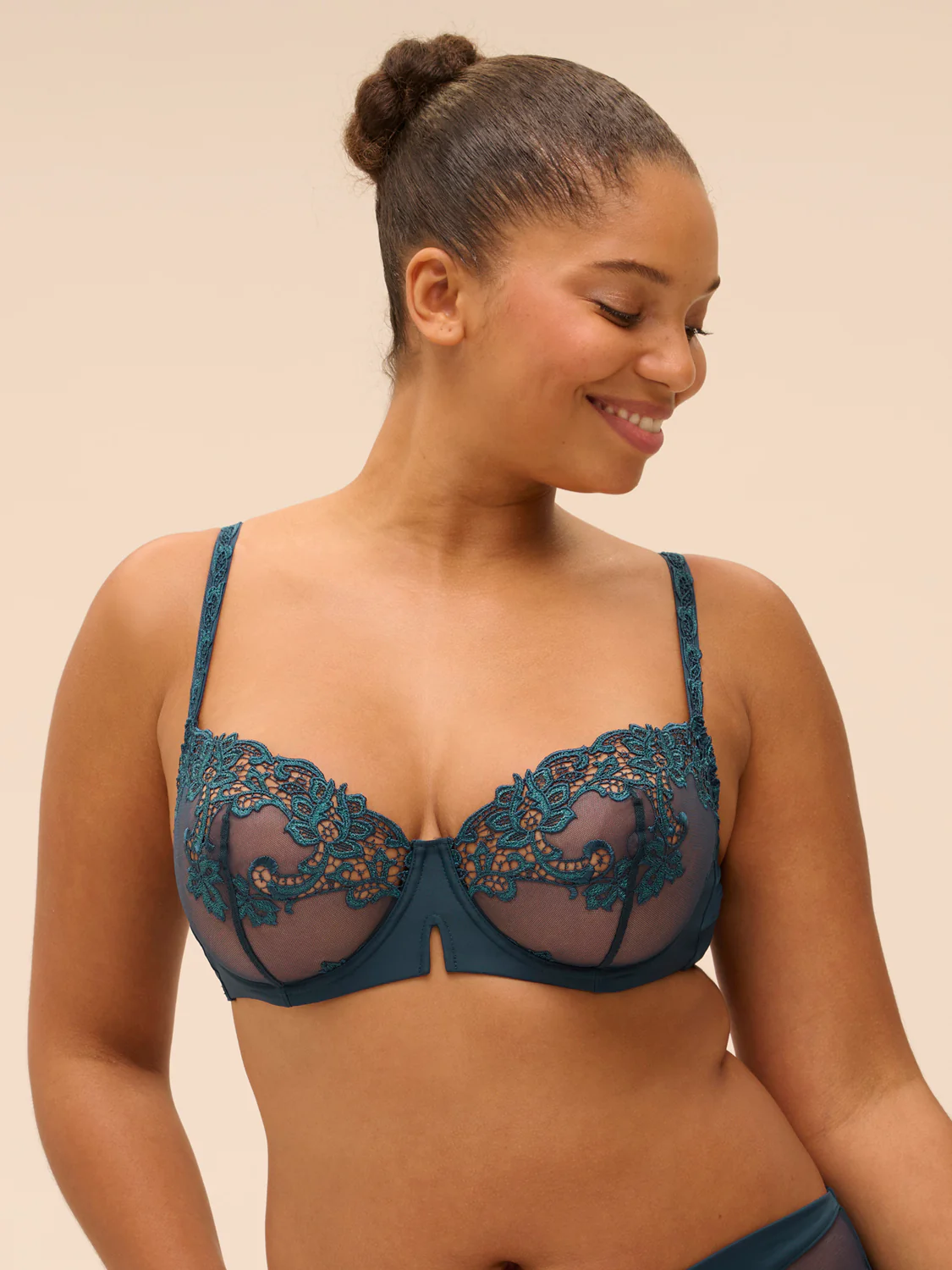 Saga Sheer Demi - Prestige Blue - Image 7