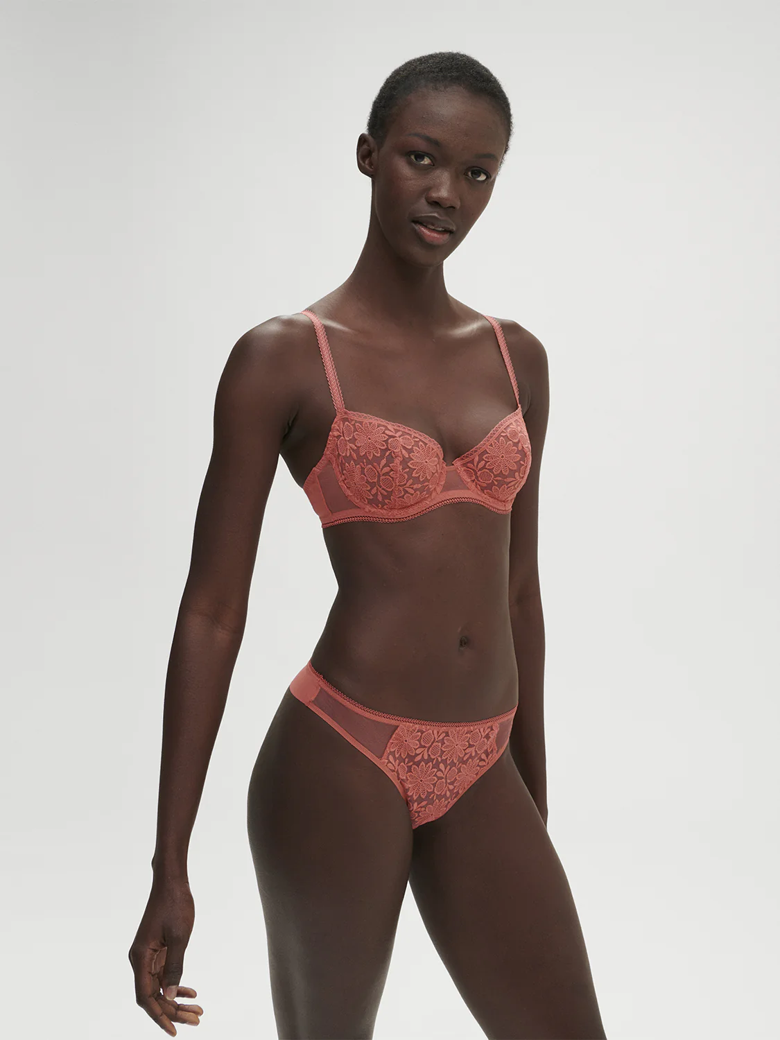 Amazone Sheer Demi - Texas Pink - Image 10