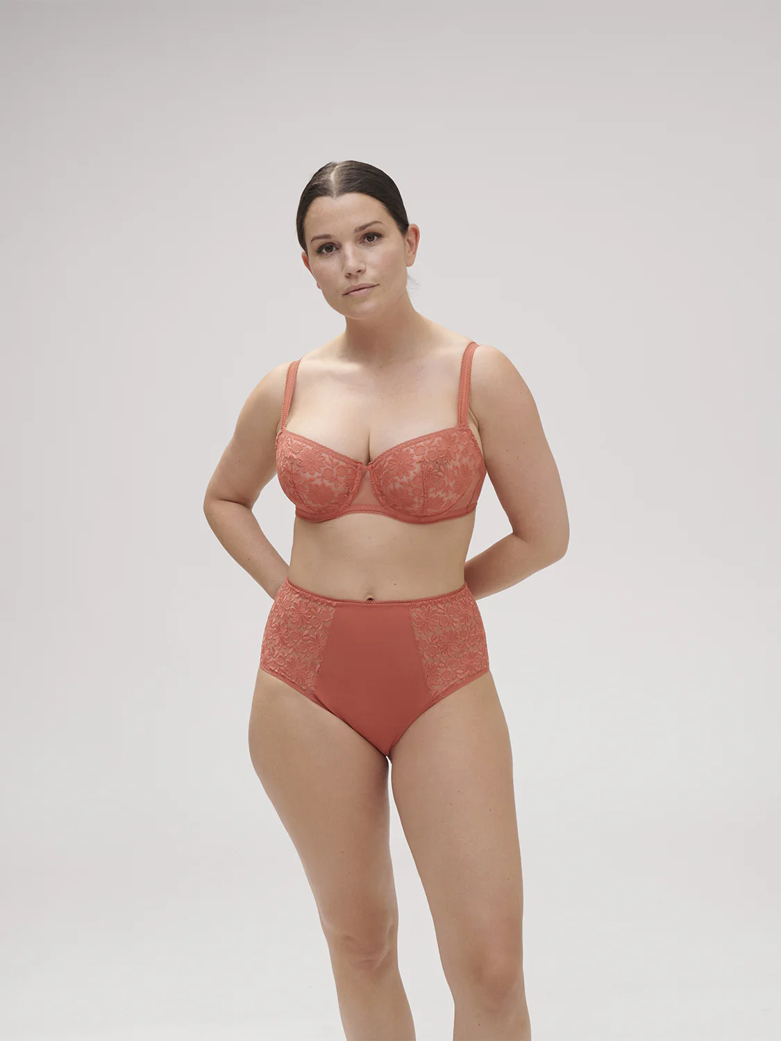 Amazone Sheer Demi - Texas Pink - Image 4