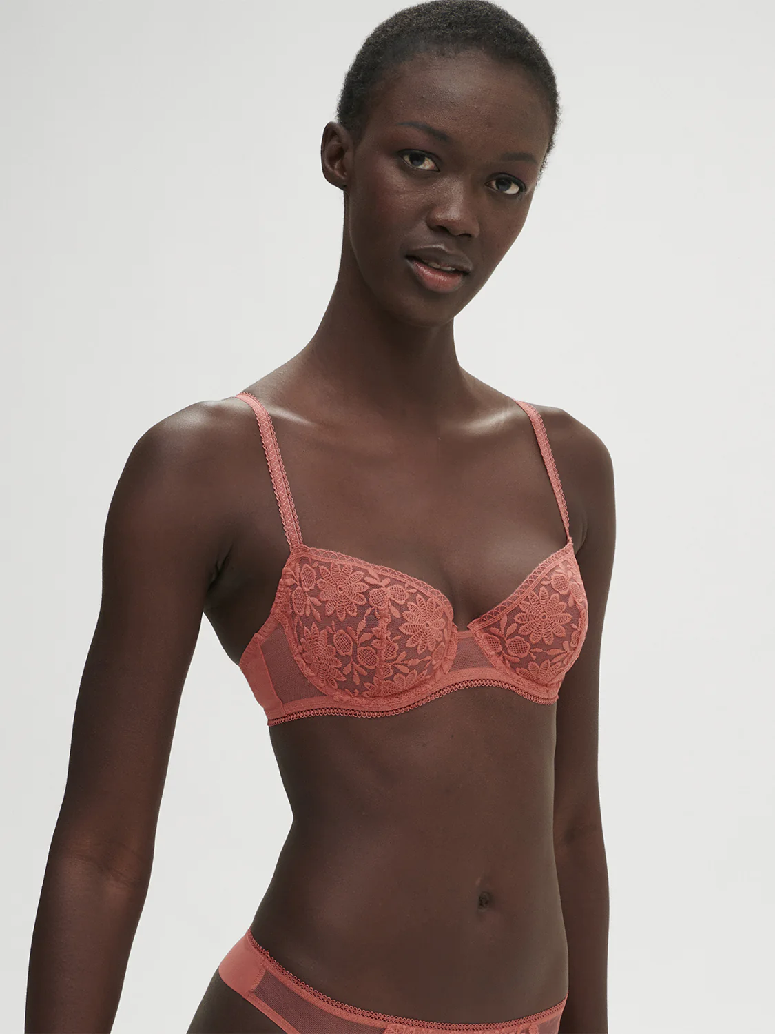 Amazone Sheer Demi - Texas Pink - Image 6