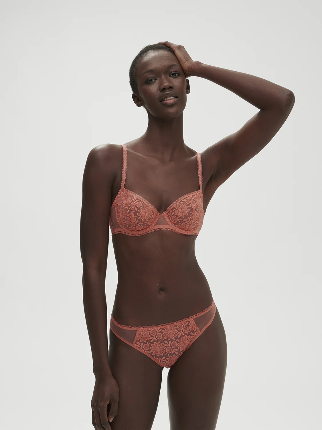 Amazone Sheer Demi - Texas Pink - Image 9