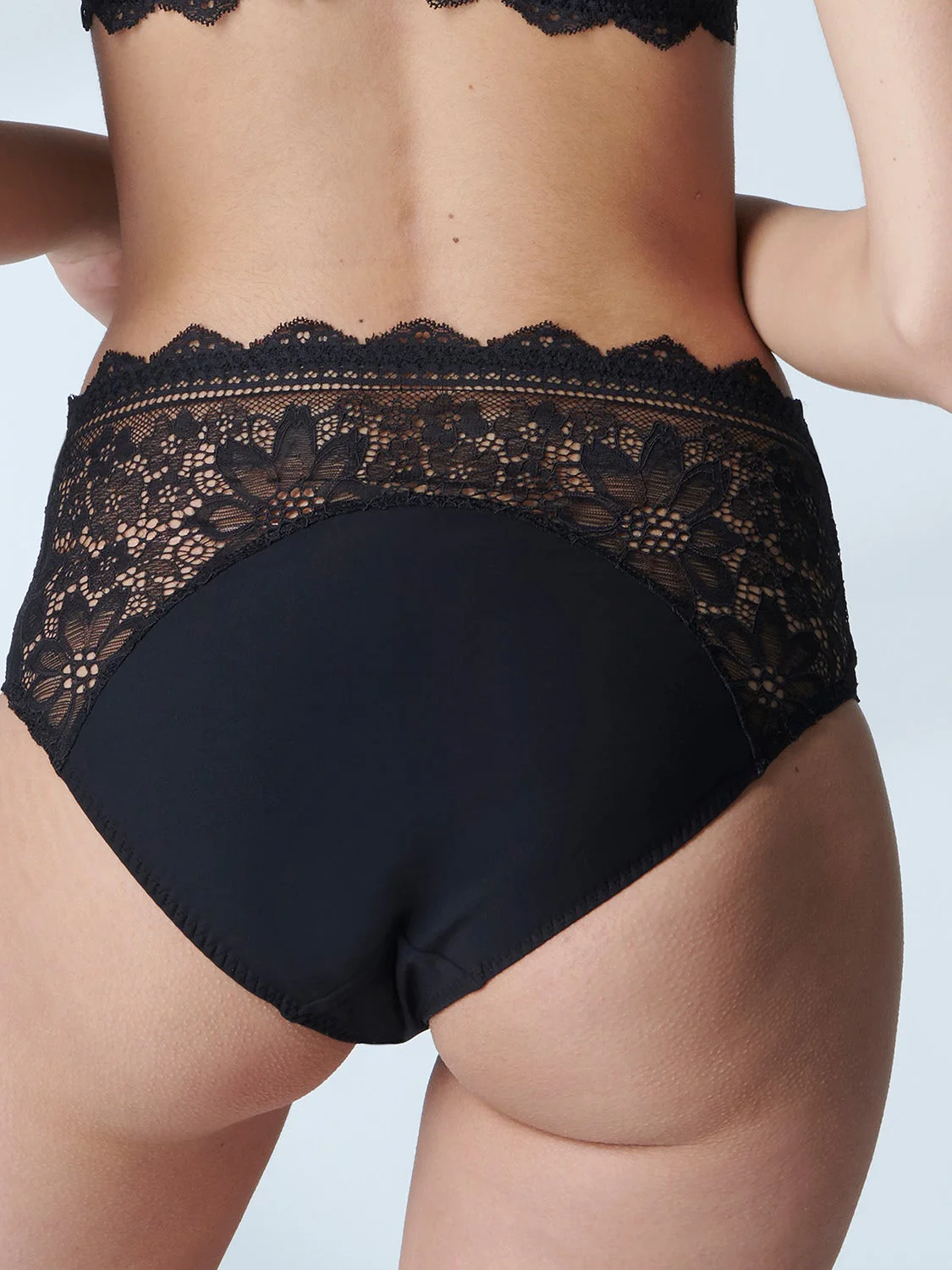 Freesia Retro Brief - Black - Image 7