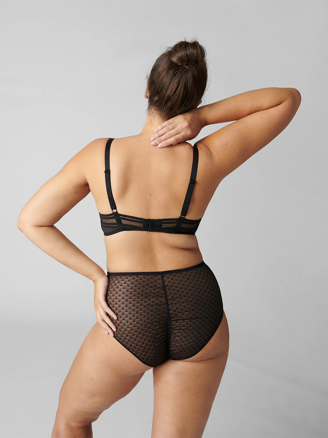 Iris Retro Brief - Black - Image 10