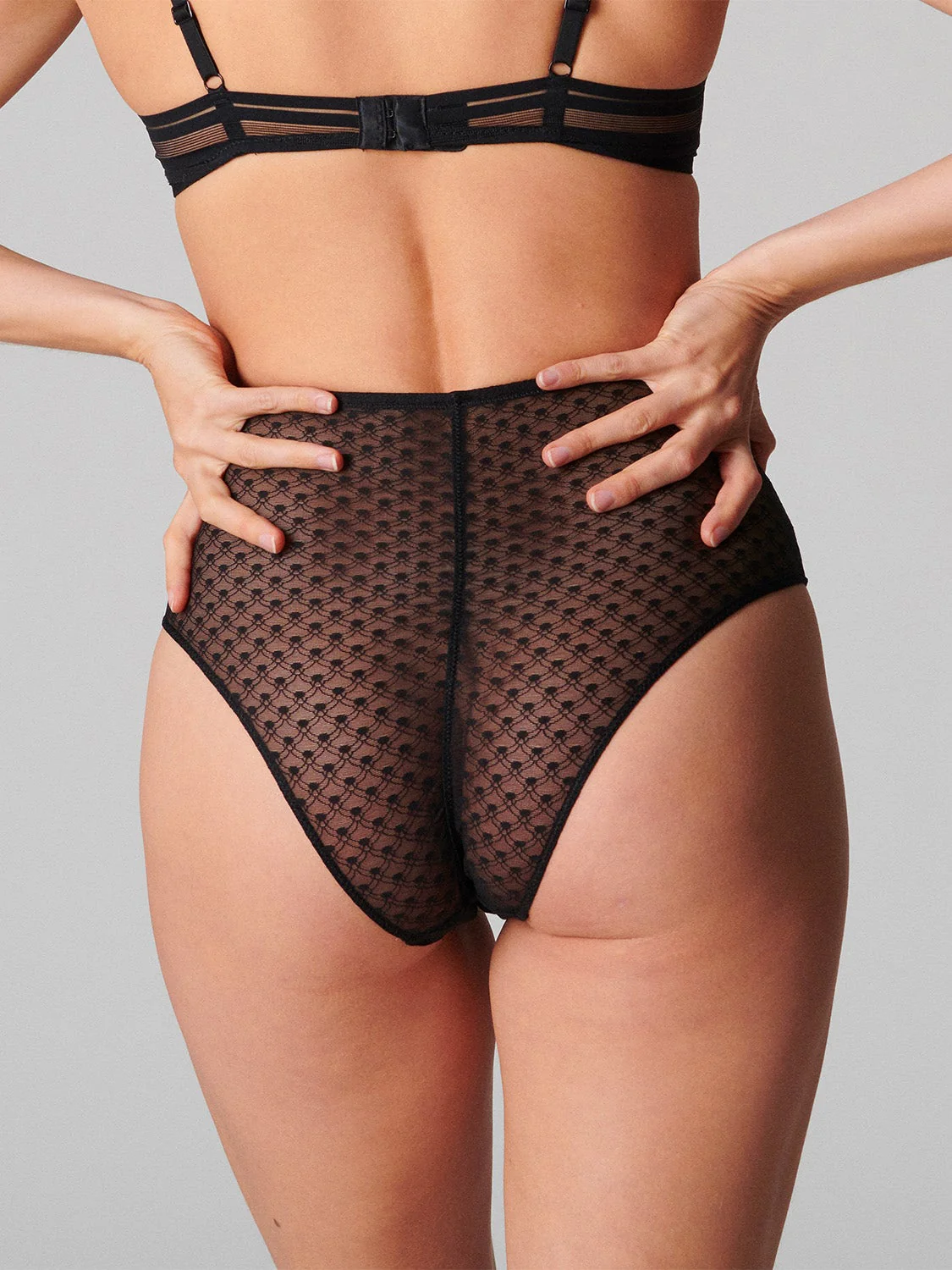 Iris Retro Brief - Black - Image 2