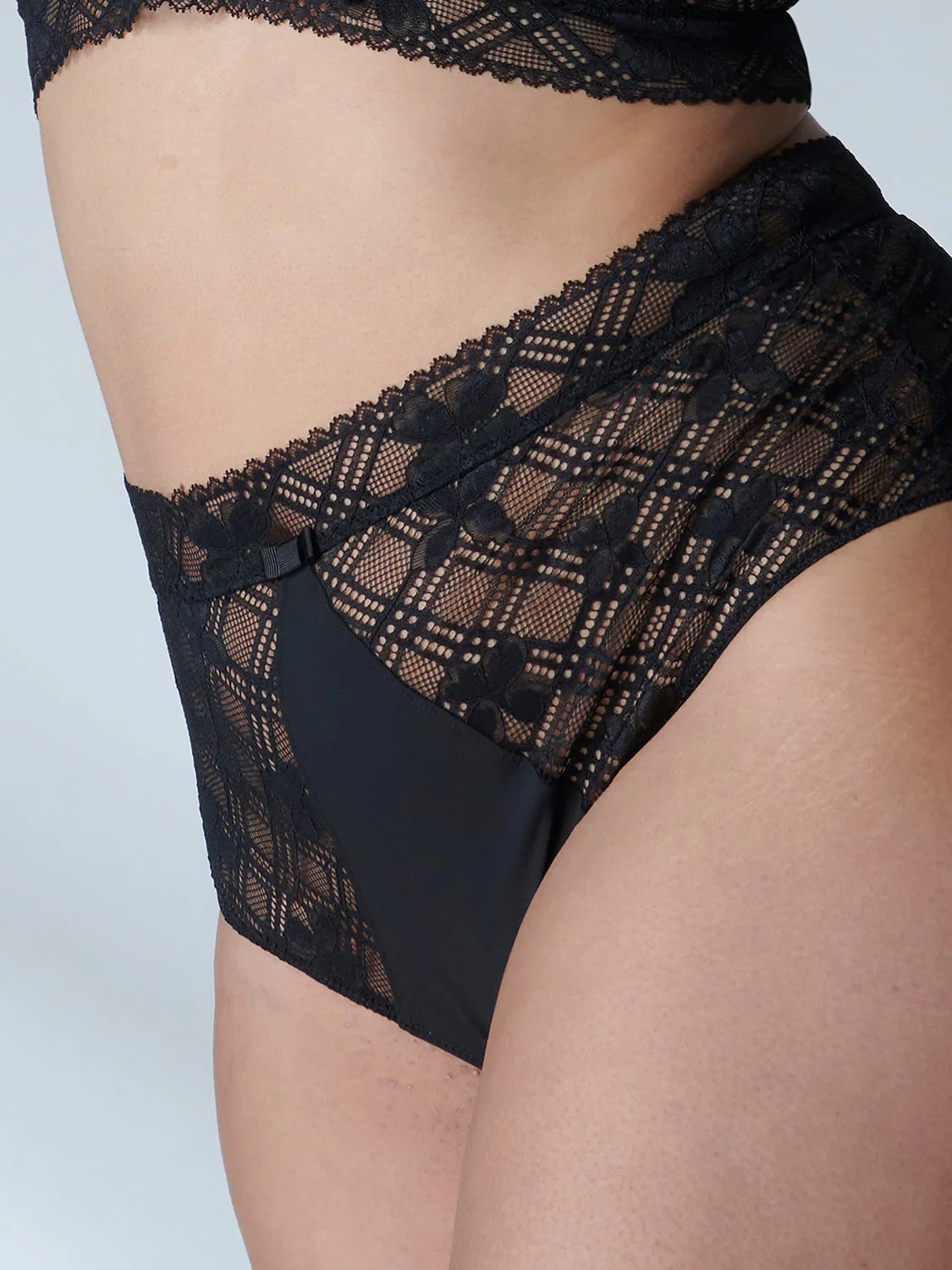 Victoire Retro Brief - Black - Image 6