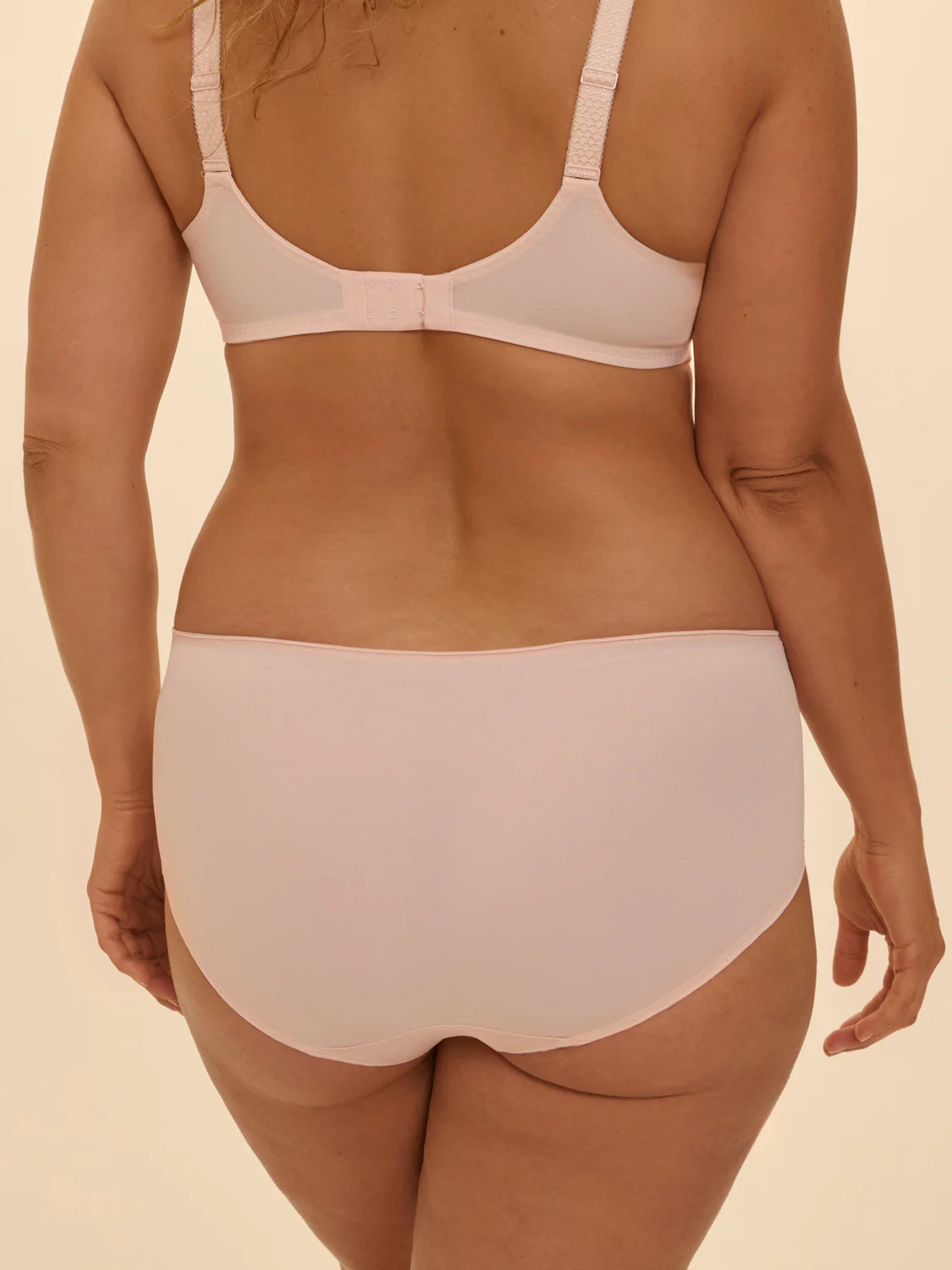 Caresse Retro Brief - Blush - Image 2