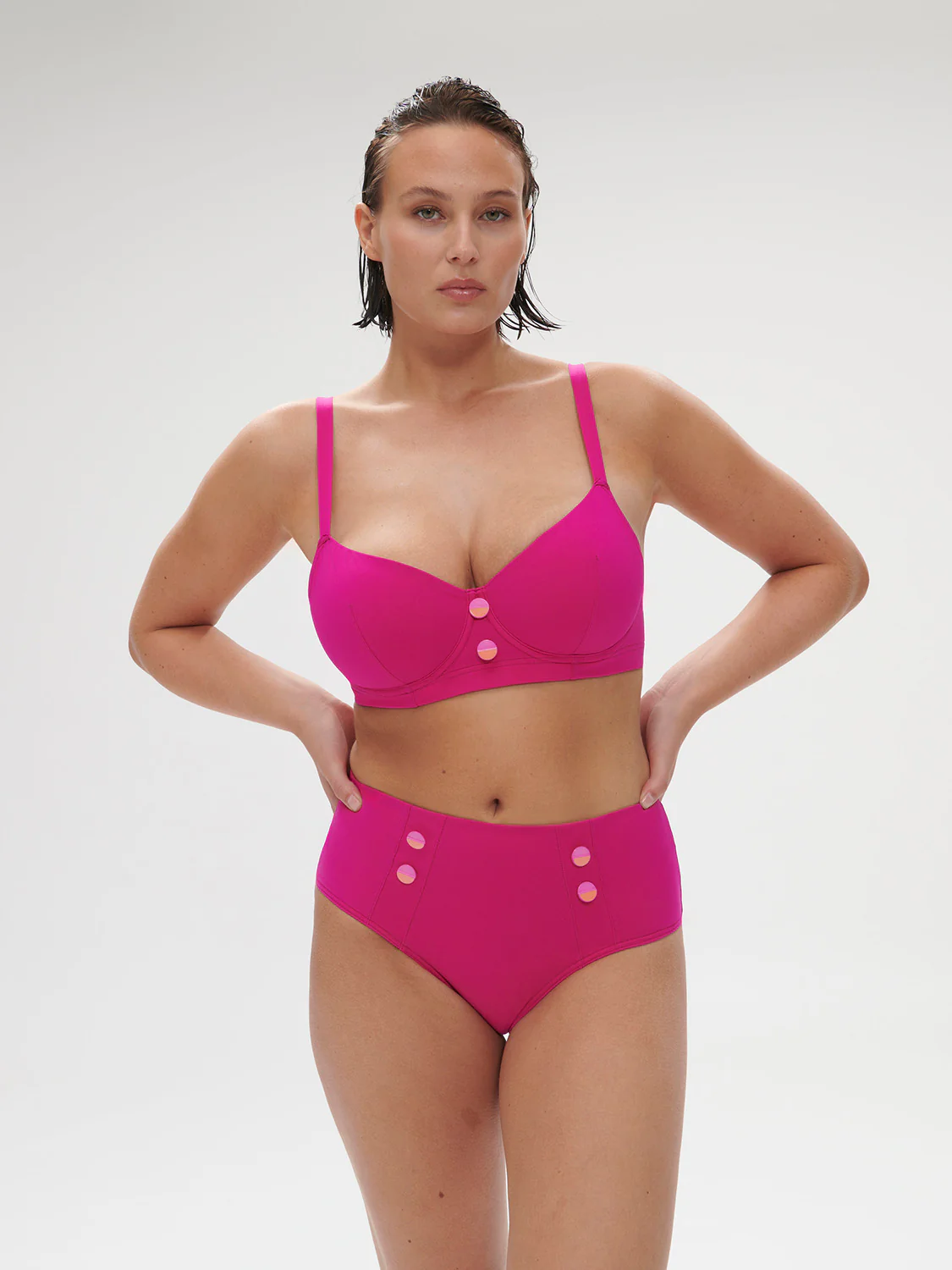 Alati Retro Brief - Hibiscus Pink - Image 8