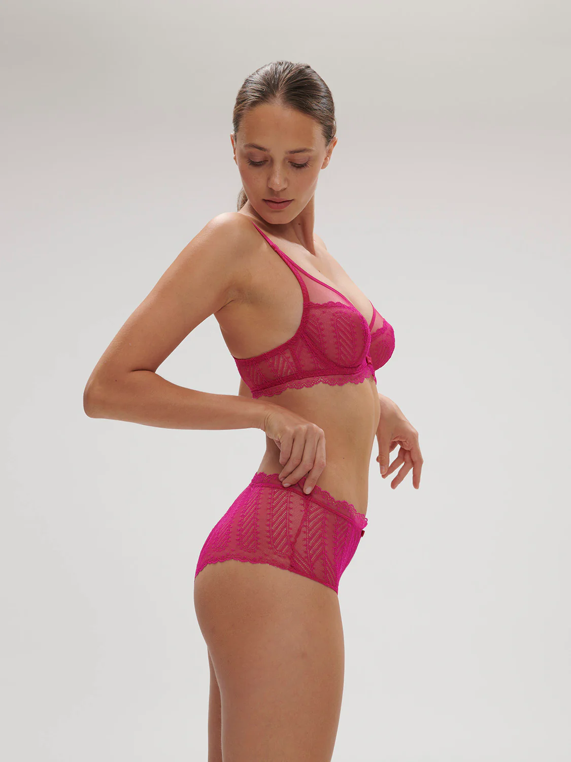 Canopée Retro Brief - Hibiscus Pink - Image 9