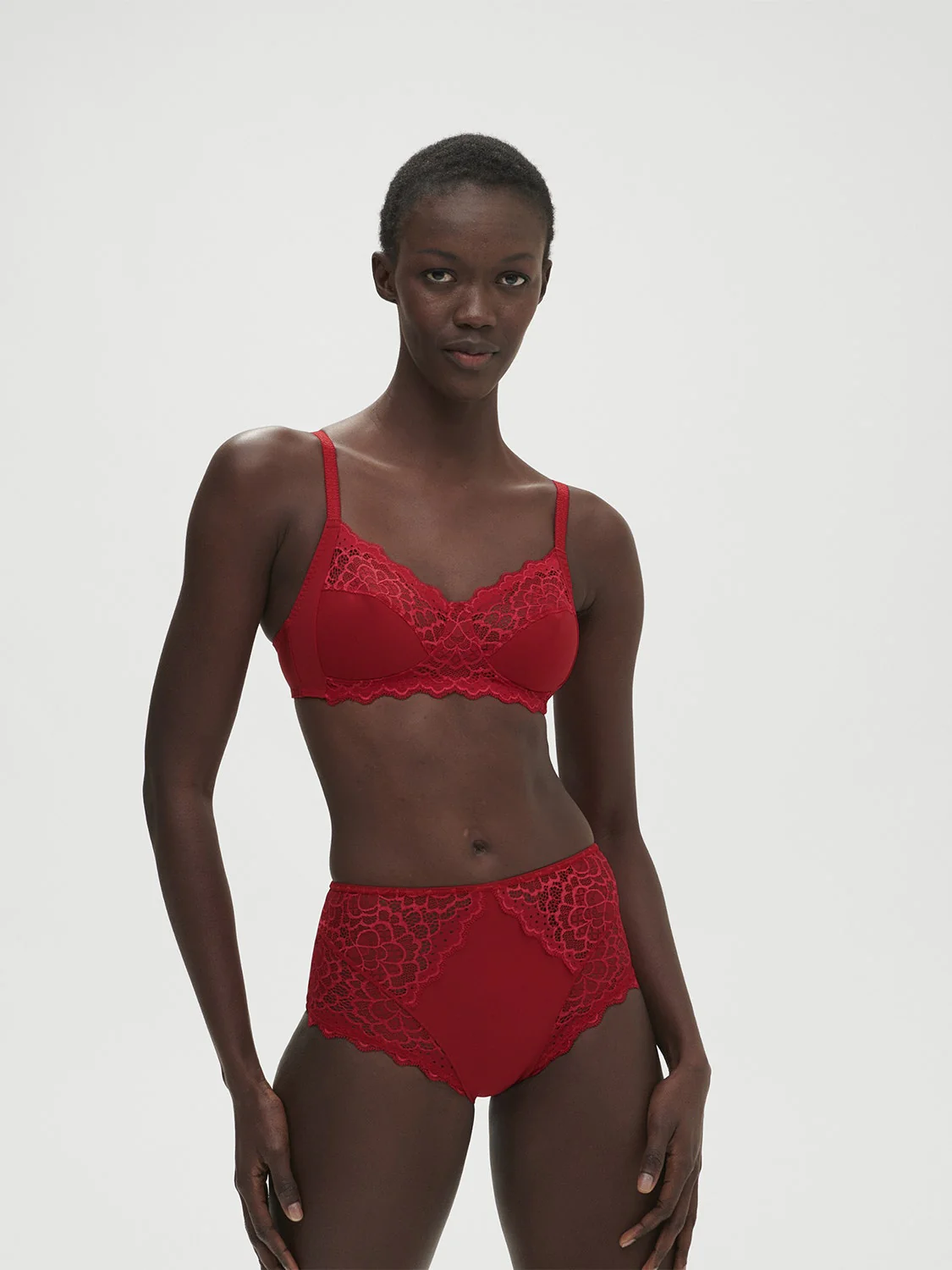 Caresse Retro Brief - Tango Red - Image 7