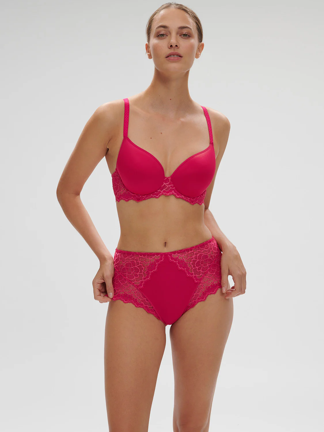 Caresse Retro Brief - Teaberry Pink - Image 3