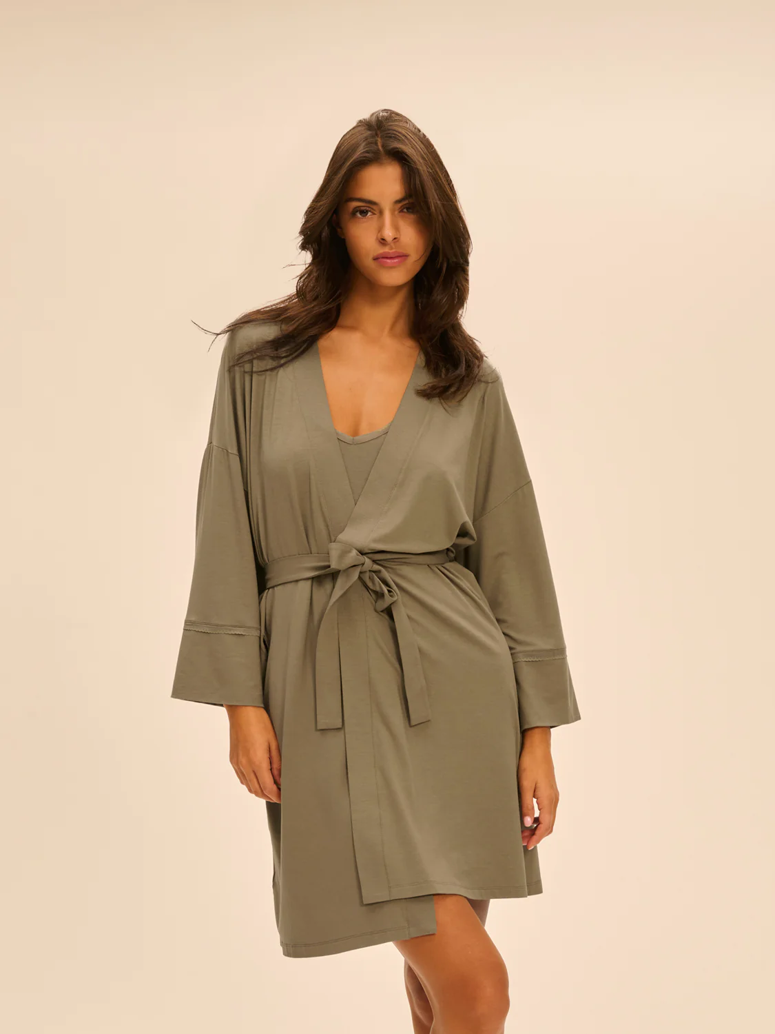 Aurore Kimono - Clay Green - Image 3