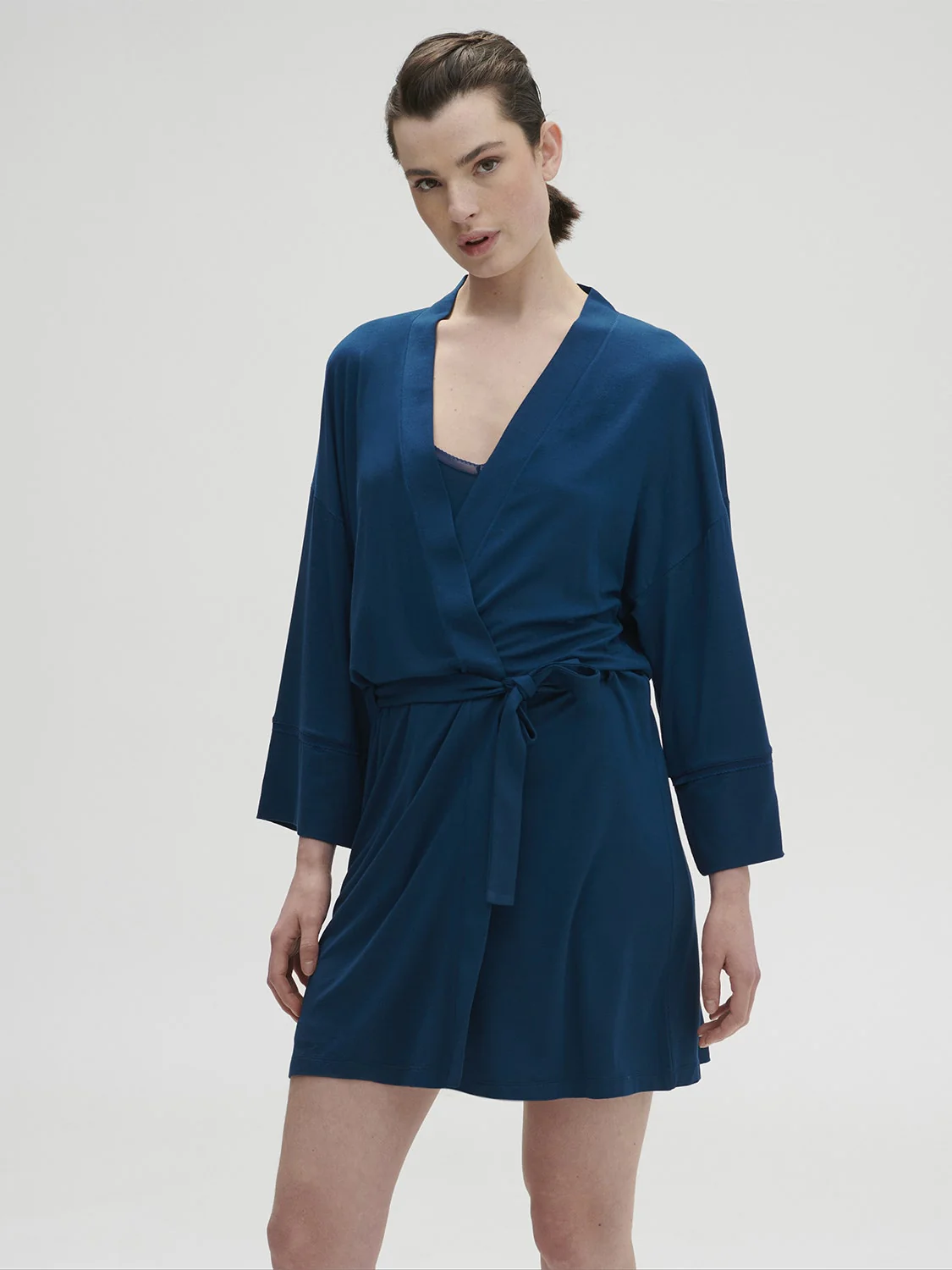 Aurore Kimono - Poseidon Blue - Image 3