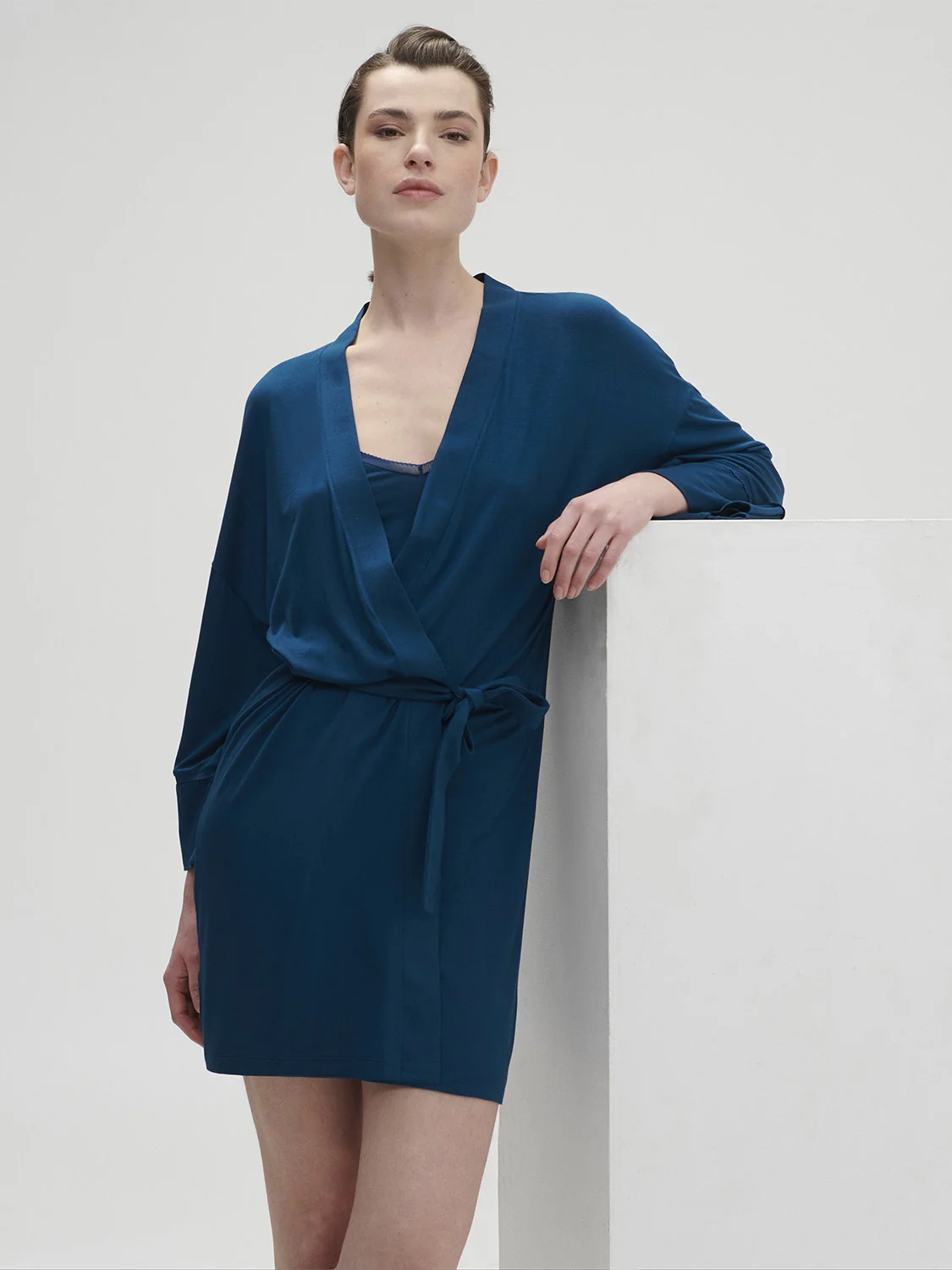 Aurore Kimono - Poseidon Blue - Image 5
