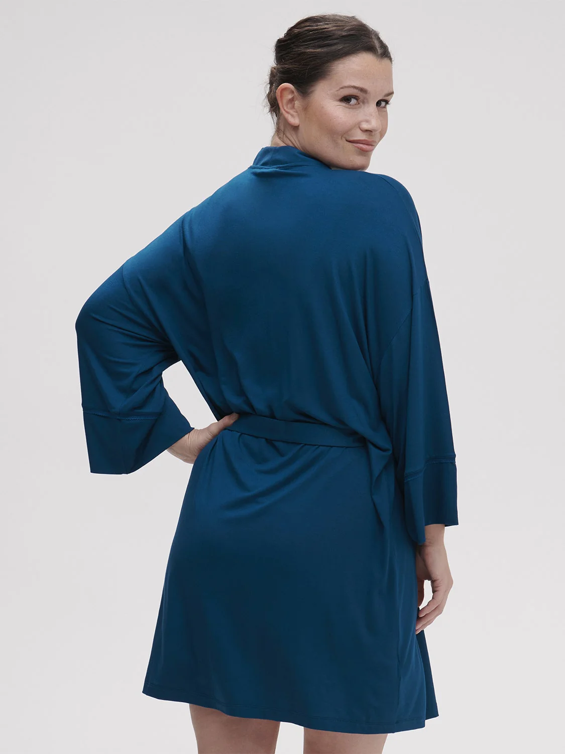 Aurore Kimono - Poseidon Blue - Image 7