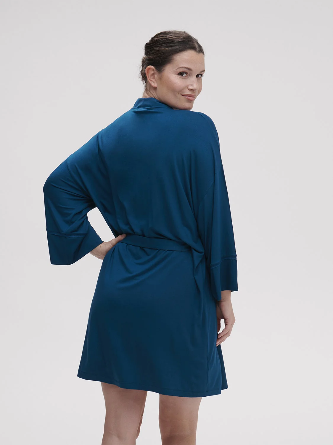 Aurore Kimono - Poseidon Blue - Image 9