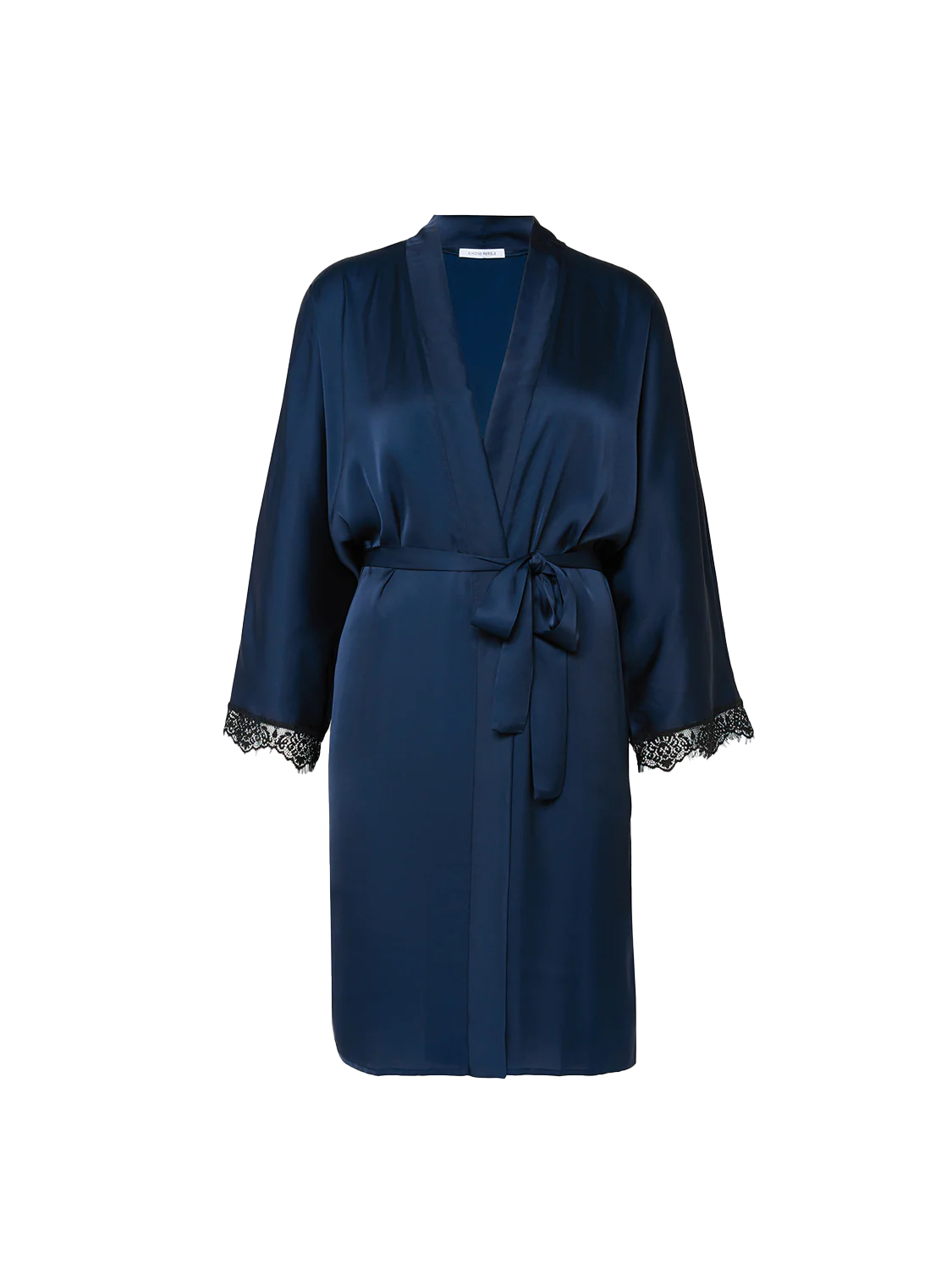Satin Secrets Long Kimono - Full Moon - Image 10