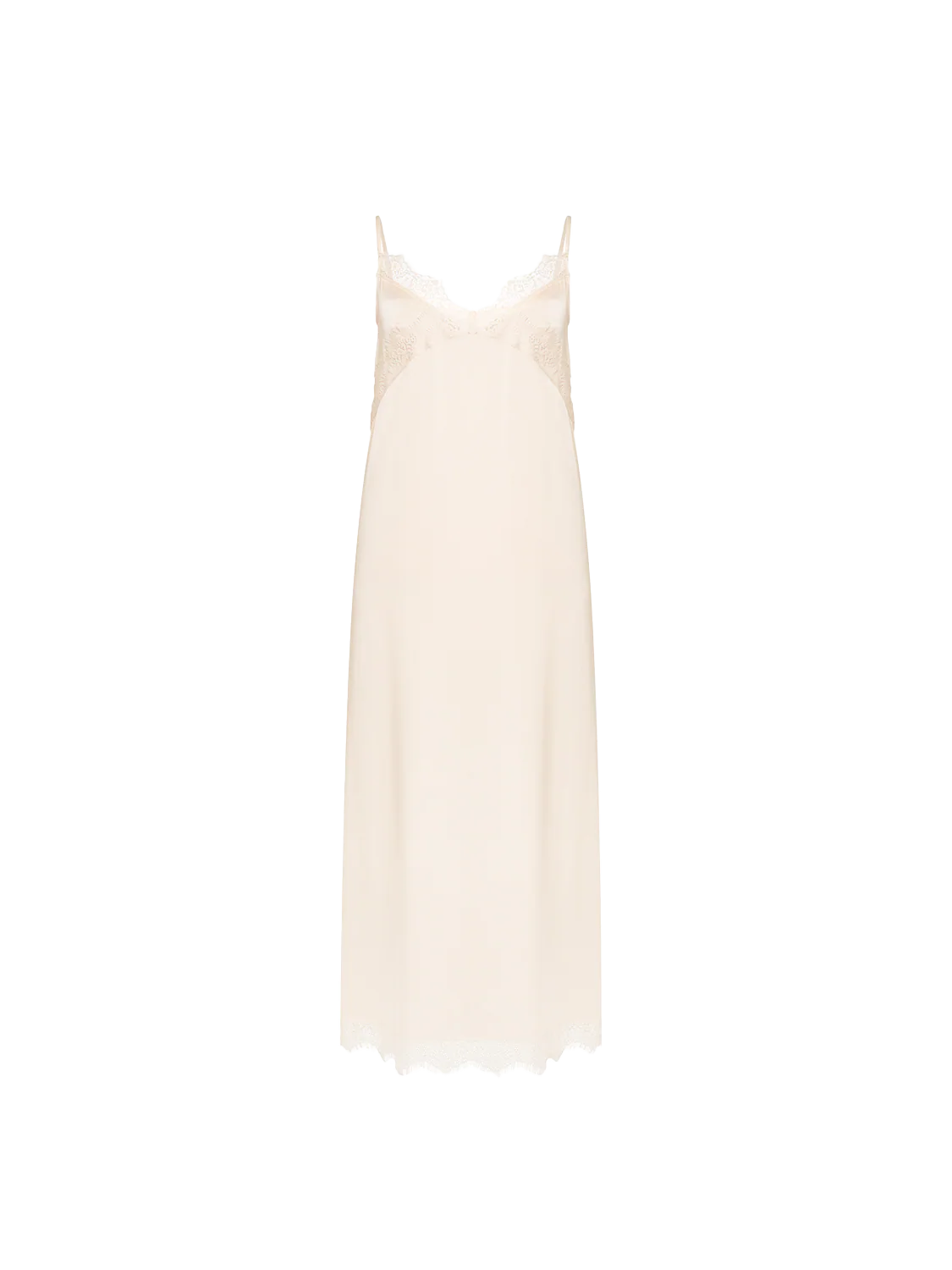 Satin Secrets Long Nightdress - Sakura Pink - Image 11