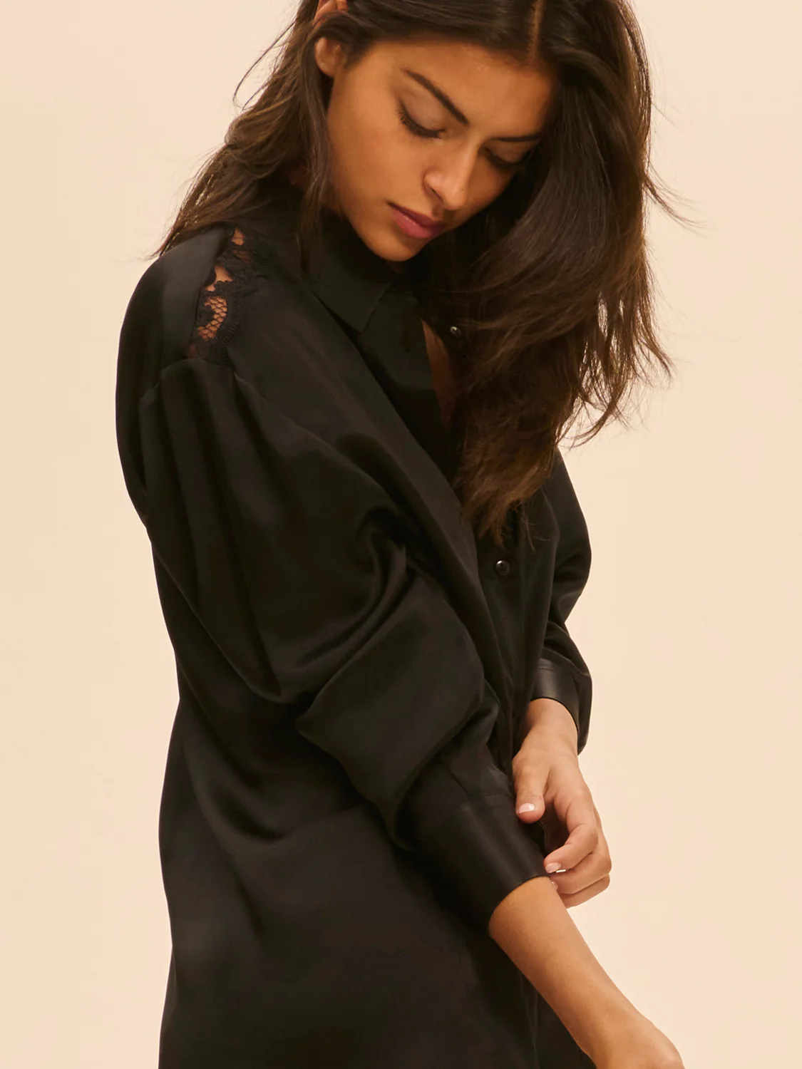 Love Me Long Sleeve Shirt - Black - Image 2