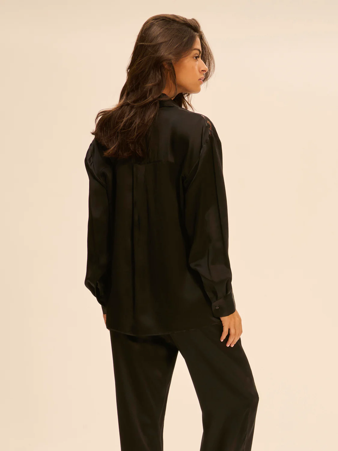 Love Me Long Sleeve Shirt - Black - Image 3