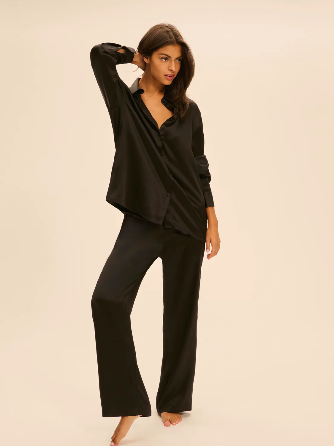 Love Me Long Sleeve Shirt - Black - Image 6