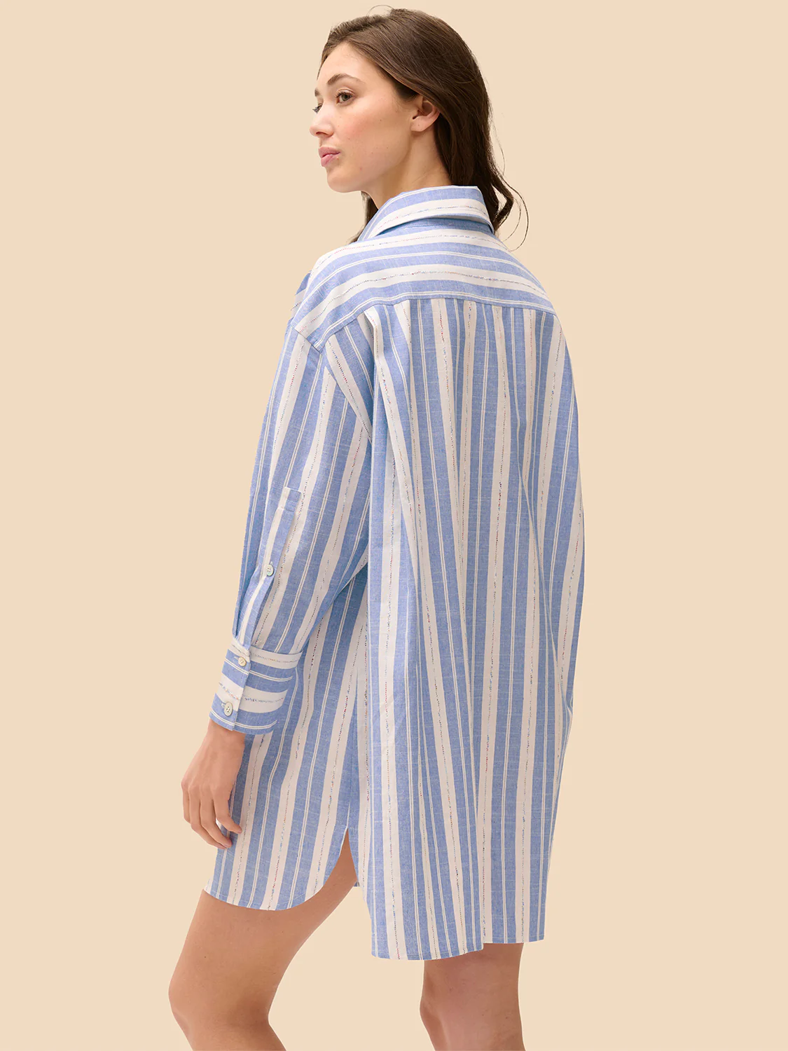 Josephine Long Sleeve Shirt - Transat Blue - Image 5