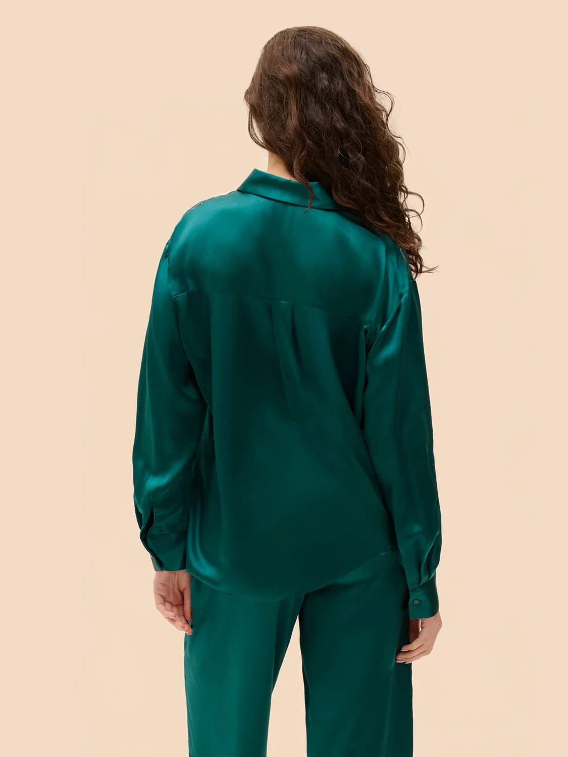 Love Me Long Sleeve Shirt - Emerald - Image 3