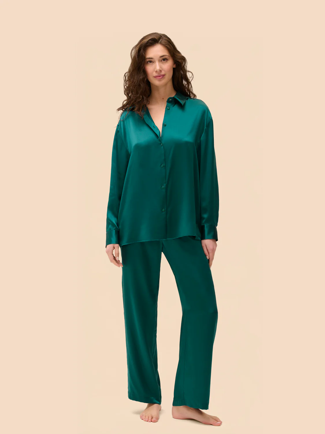 Love Me Long Sleeve Shirt - Emerald - Image 4