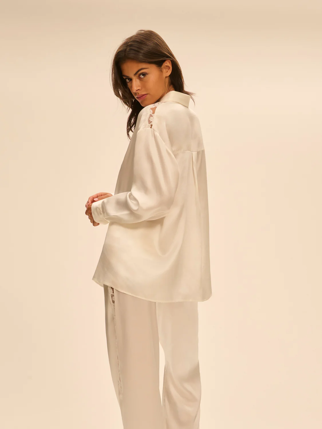 Love Me Long Sleeve Shirt - Ivory - Image 2