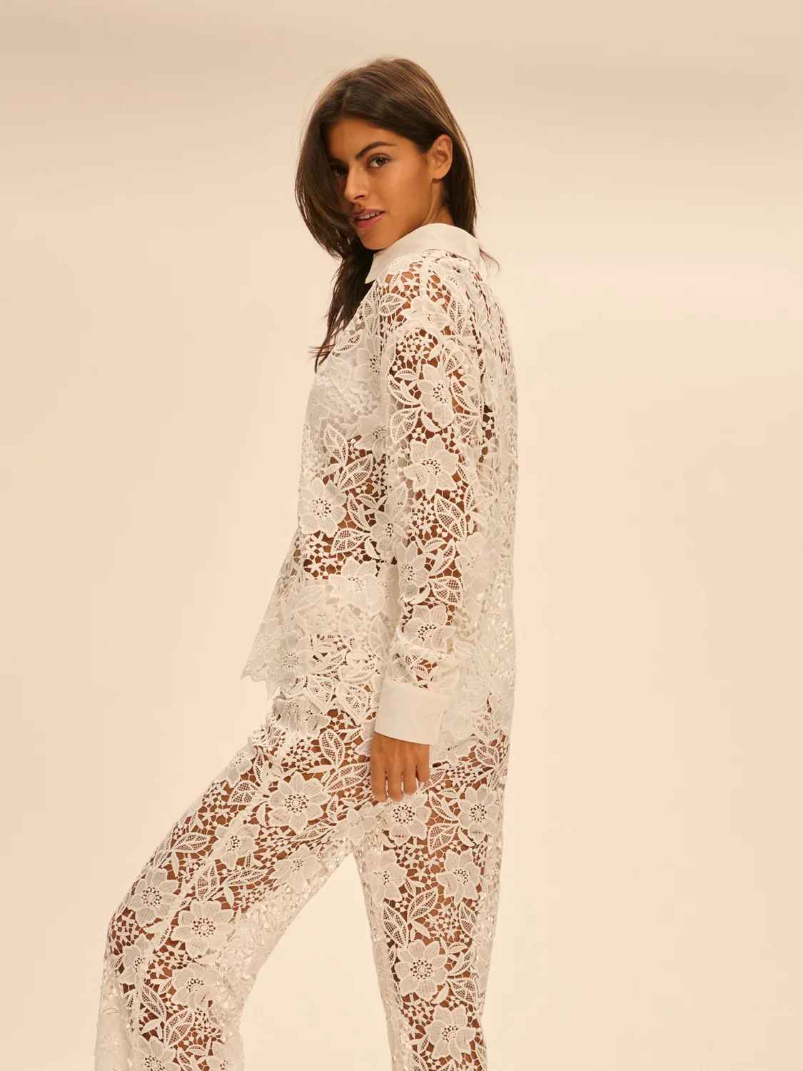 Louison Long Sleeve Shirt - White - Image 3