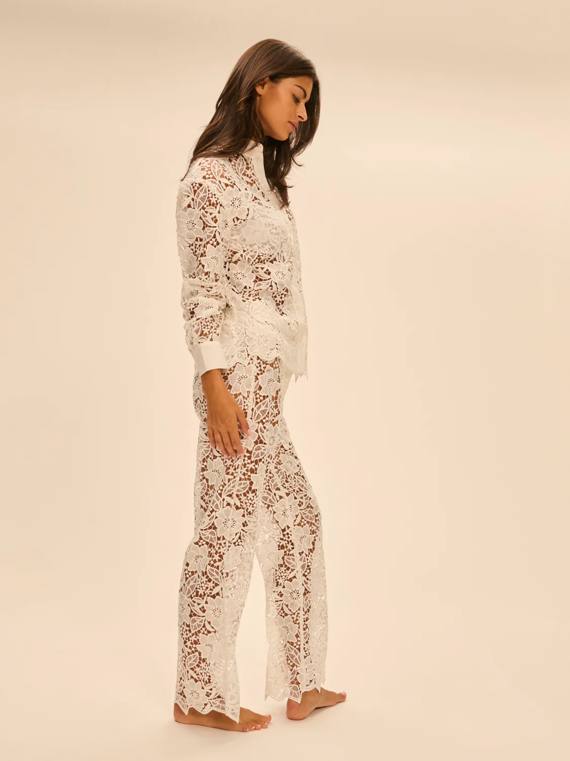 Louison Long Sleeve Shirt - White - Image 4