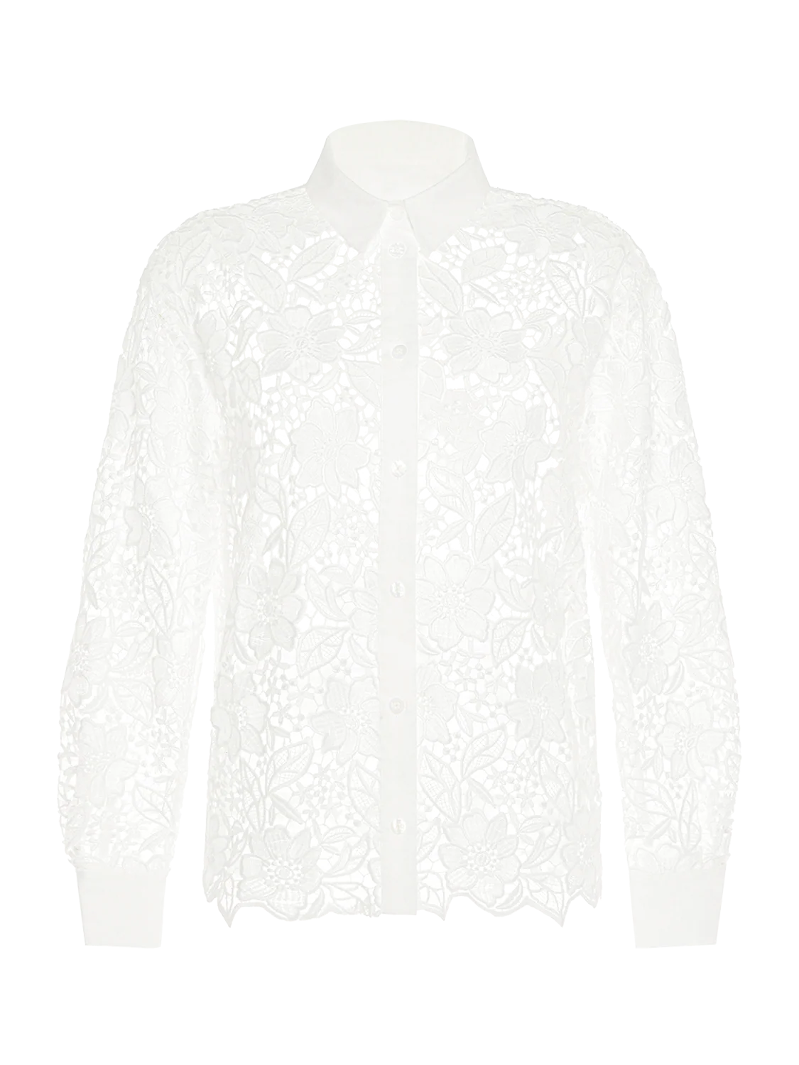 Louison Long Sleeve Shirt - White - Image 8
