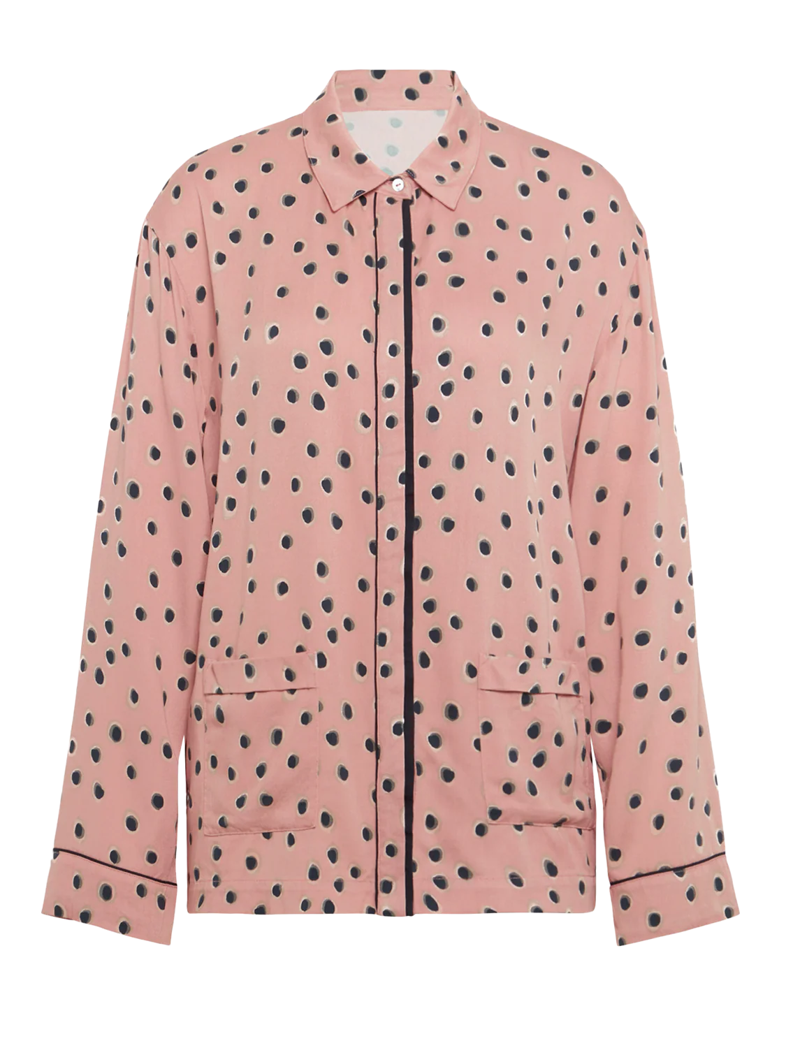 Shadow Long Sleeve Top - Incense Pink Print - Image 11