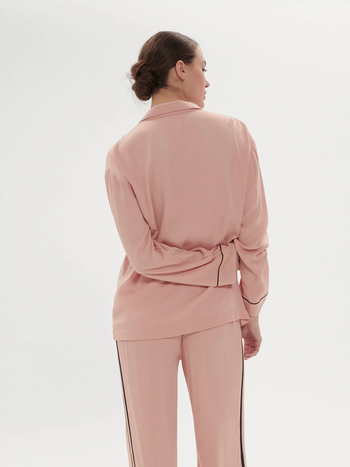 Shadow Long Sleeve Top - Incense Pink - Image 2