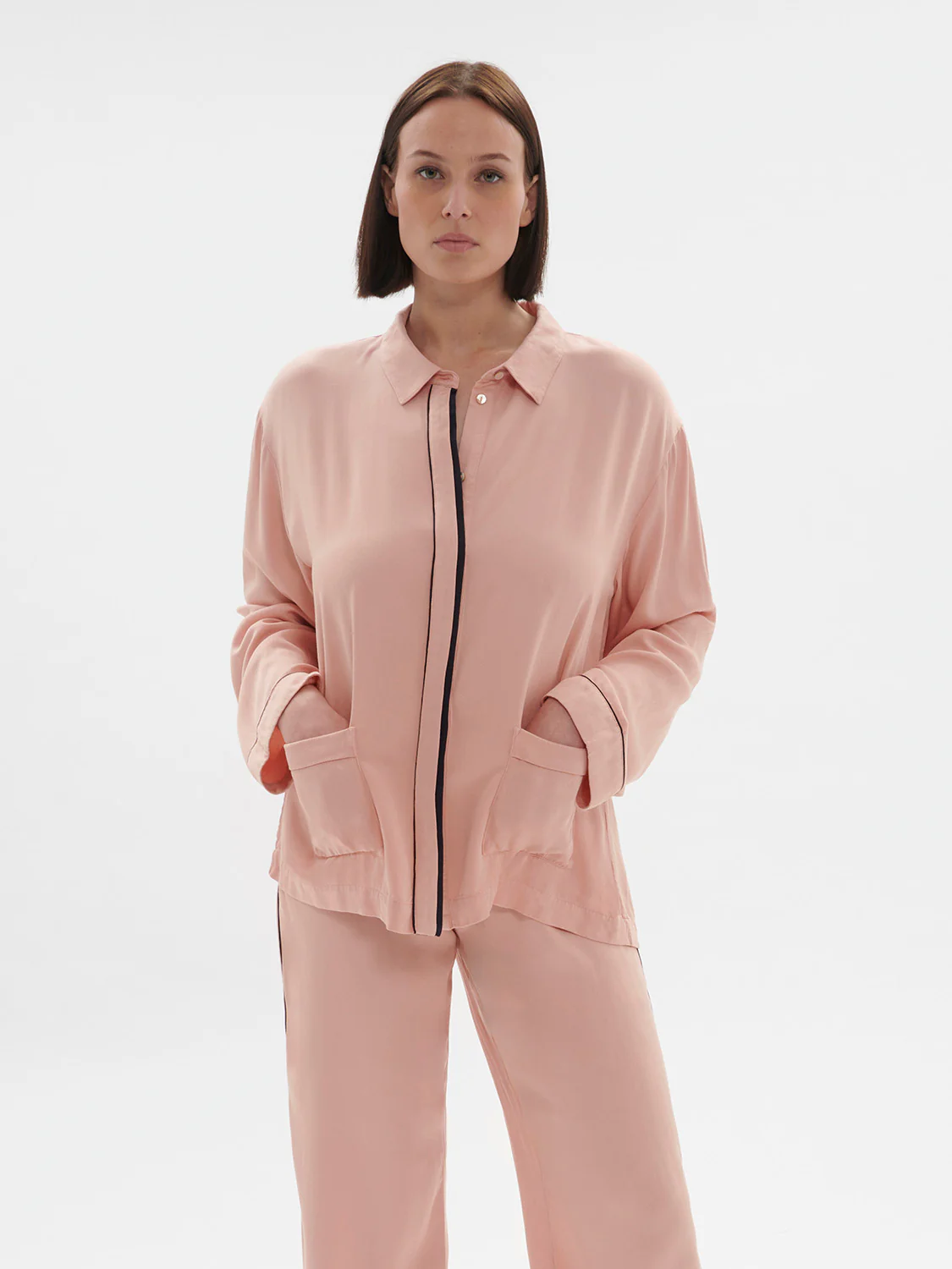 Shadow Long Sleeve Top - Incense Pink - Image 6