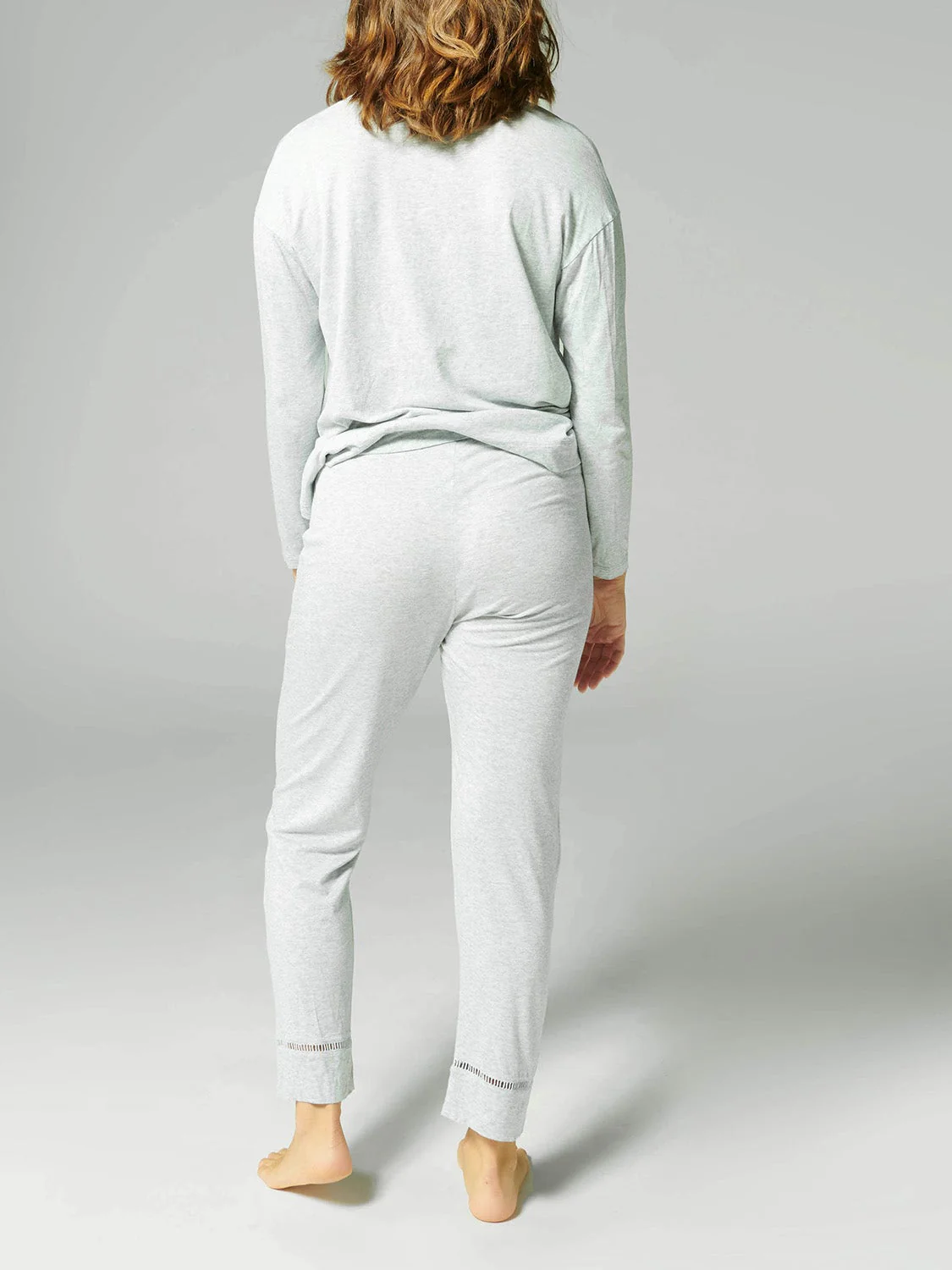 Brume Long Sleeve Top - Mineral Grey - Image 4