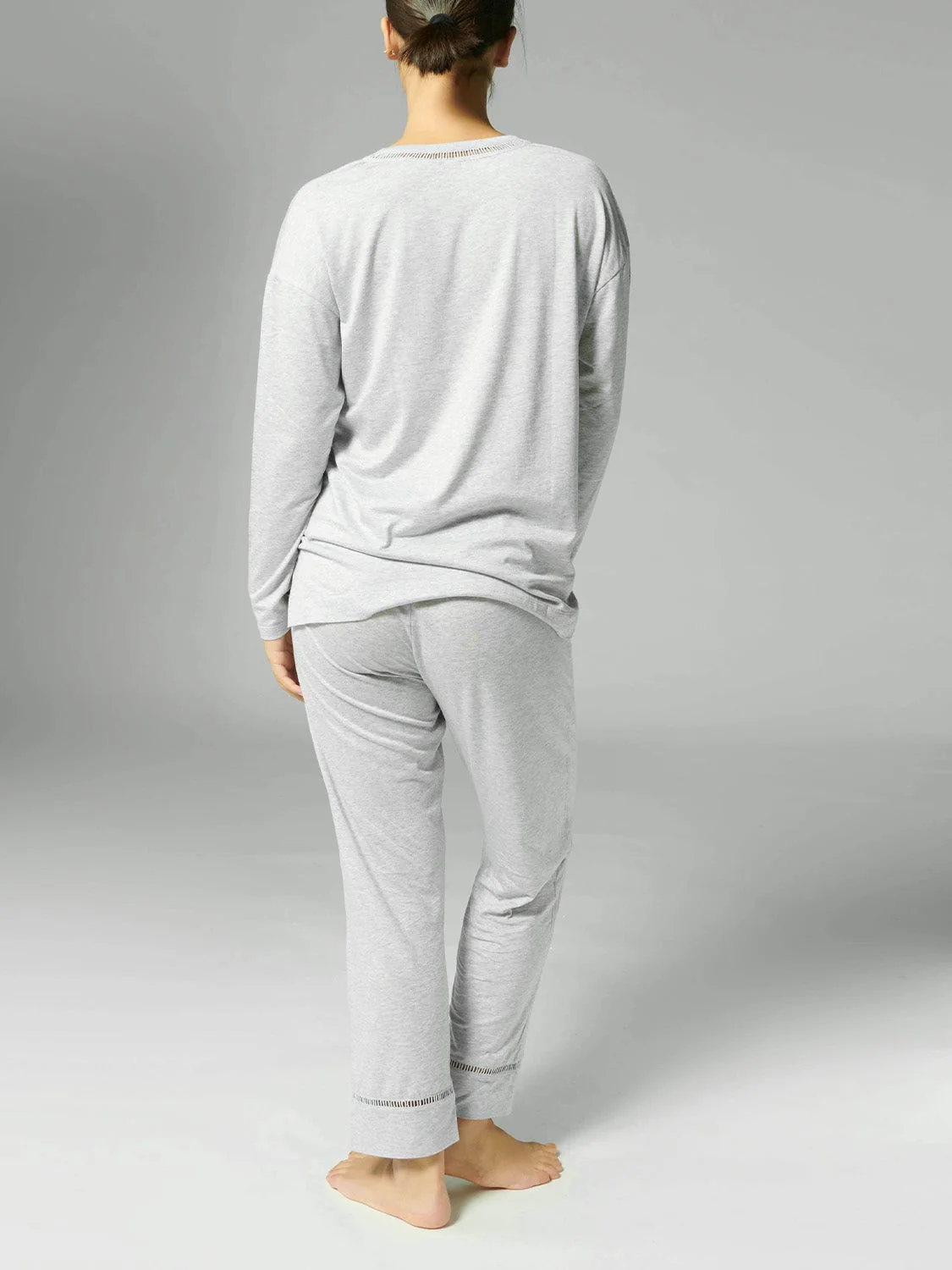 Brume Long Sleeve Top - Mineral Grey - Image 7