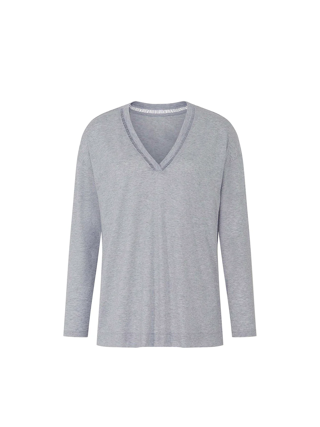 Brume Long Sleeve Top - Mineral Grey - Image 9