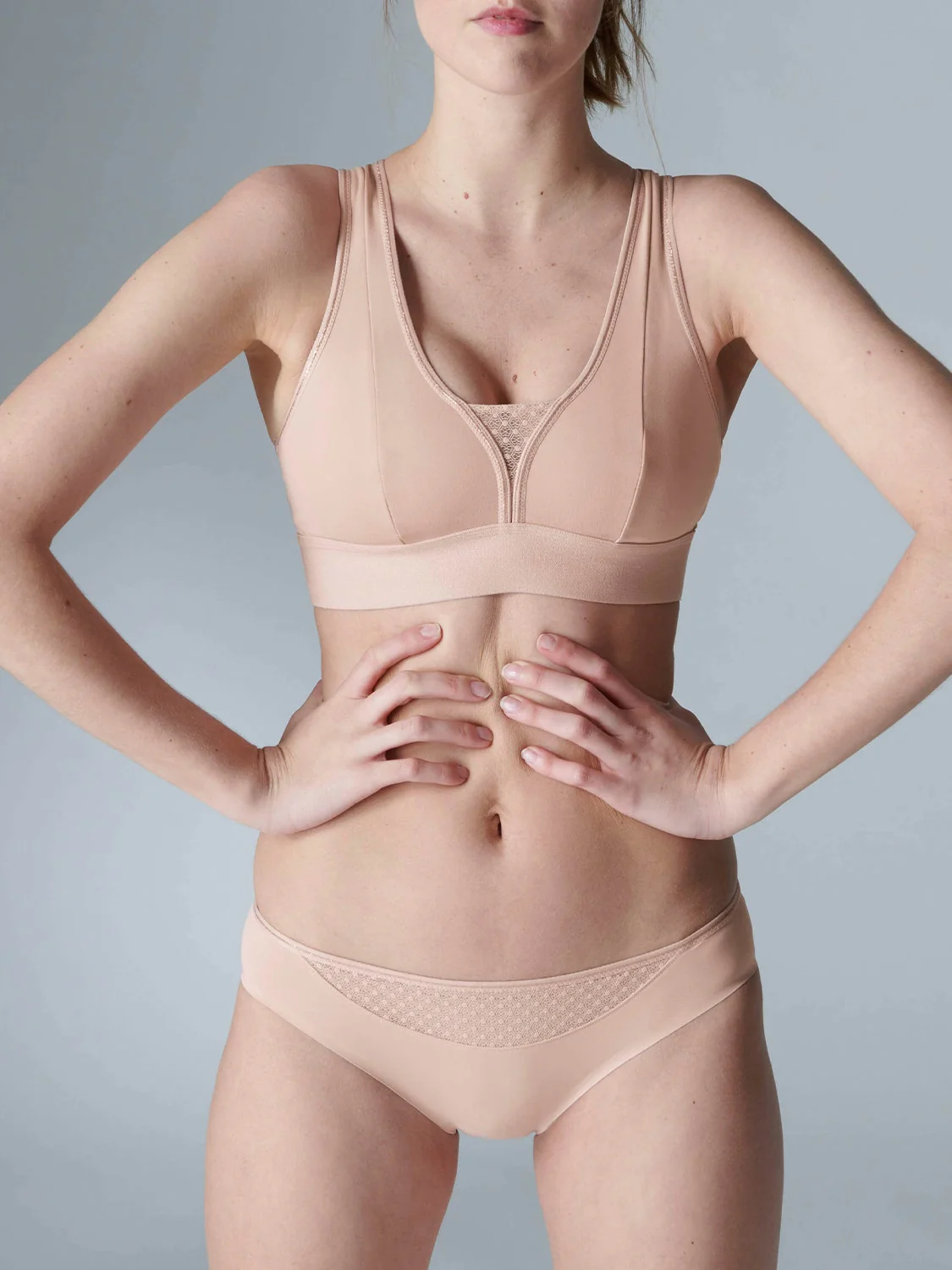 Harmony Medium Impact Wireless Sports Bra - Yogi Pink - Image 3