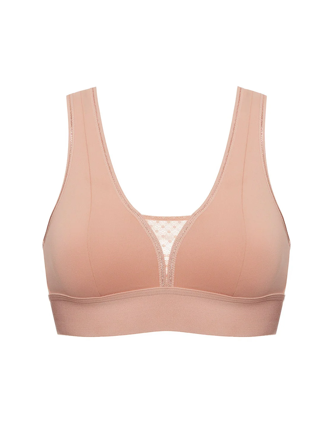 Harmony Medium Impact Wireless Sports Bra - Yogi Pink - Image 6