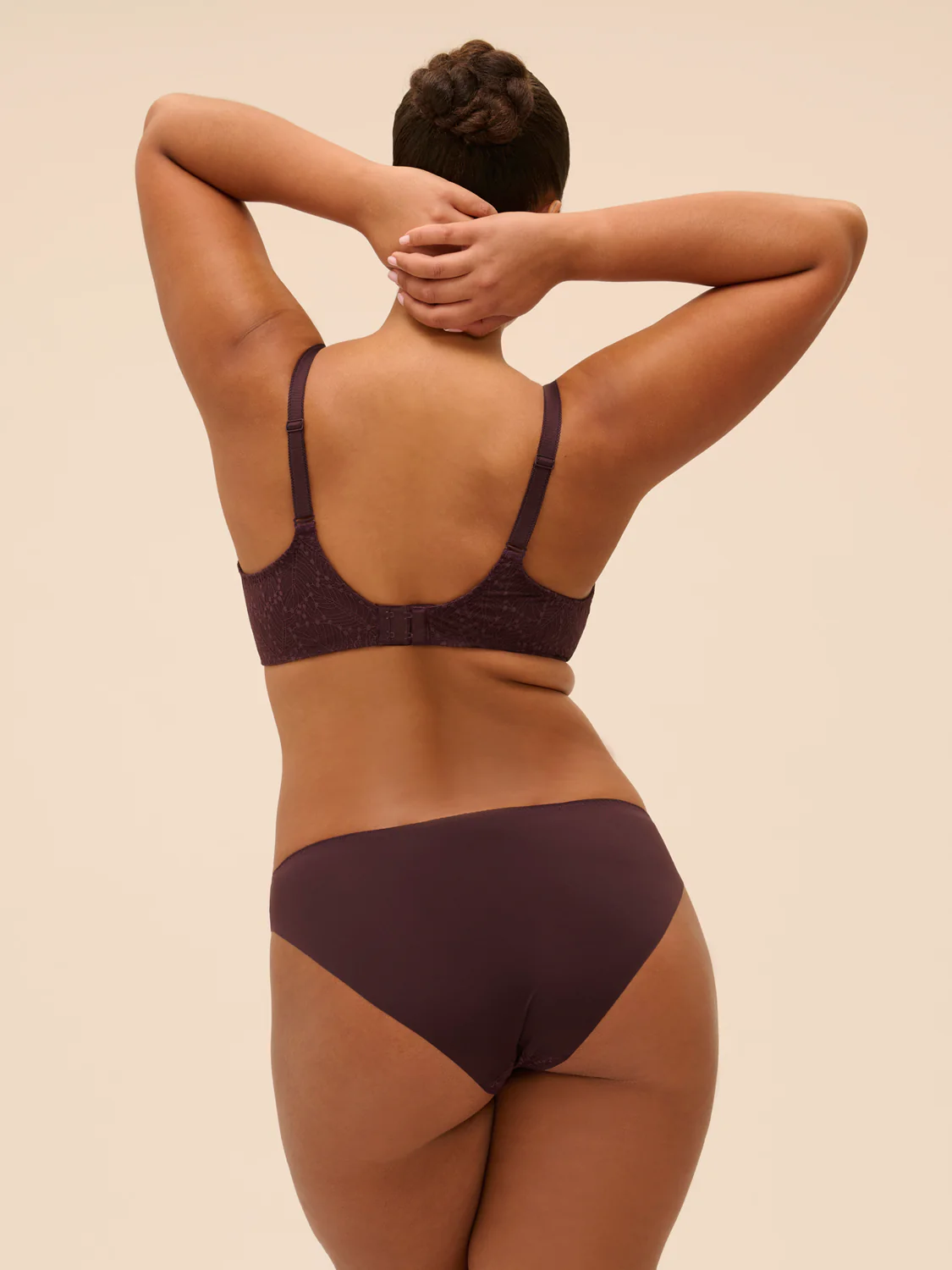 Comete Molded Full Cup - Dark Brown - Image 5