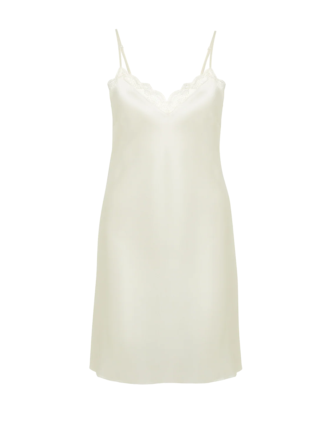 Love Me Silk Nightdress - Ivory - Image 7