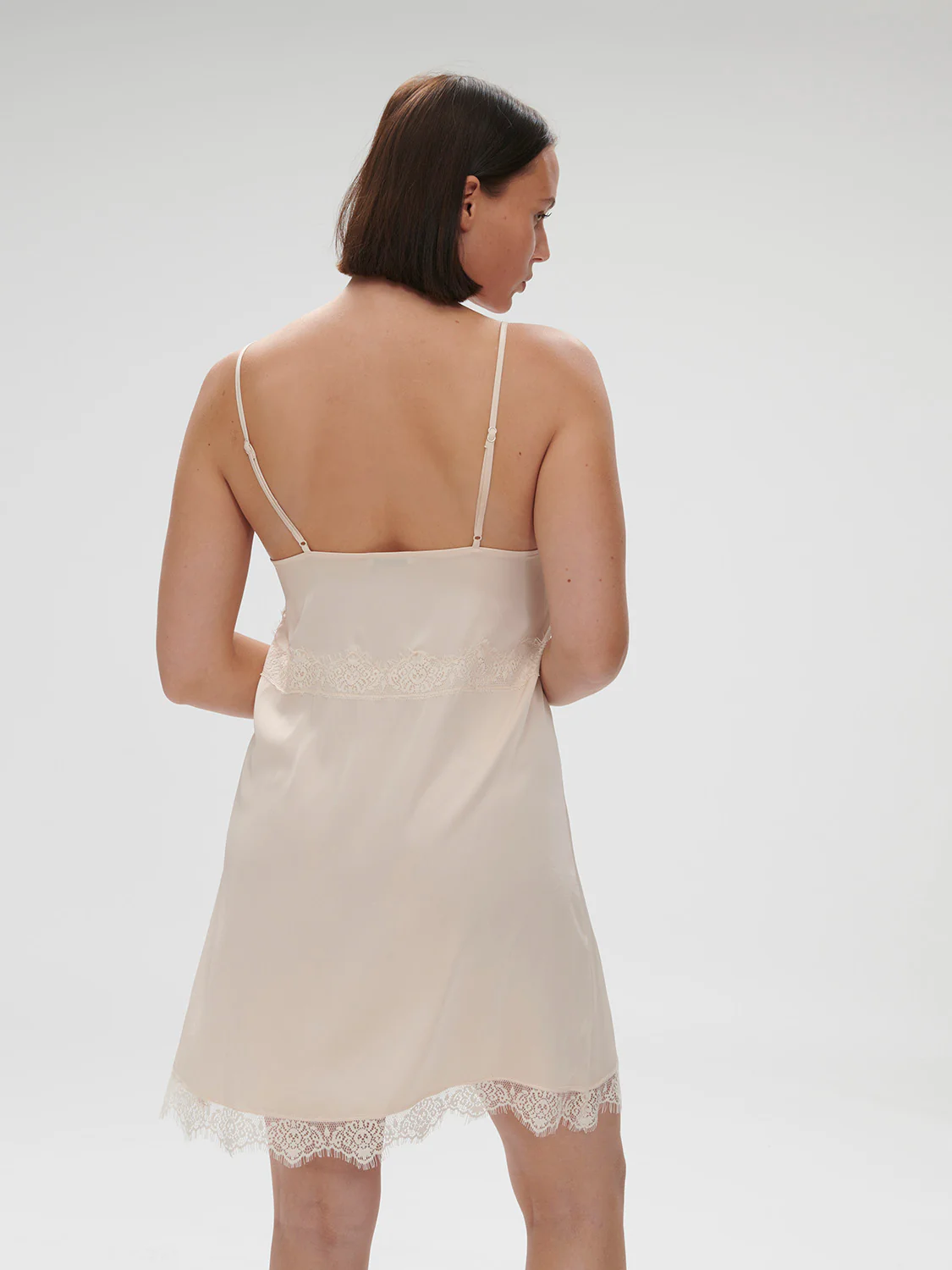 Satin Secrets Nightdress - Sakura Pink - Image 10