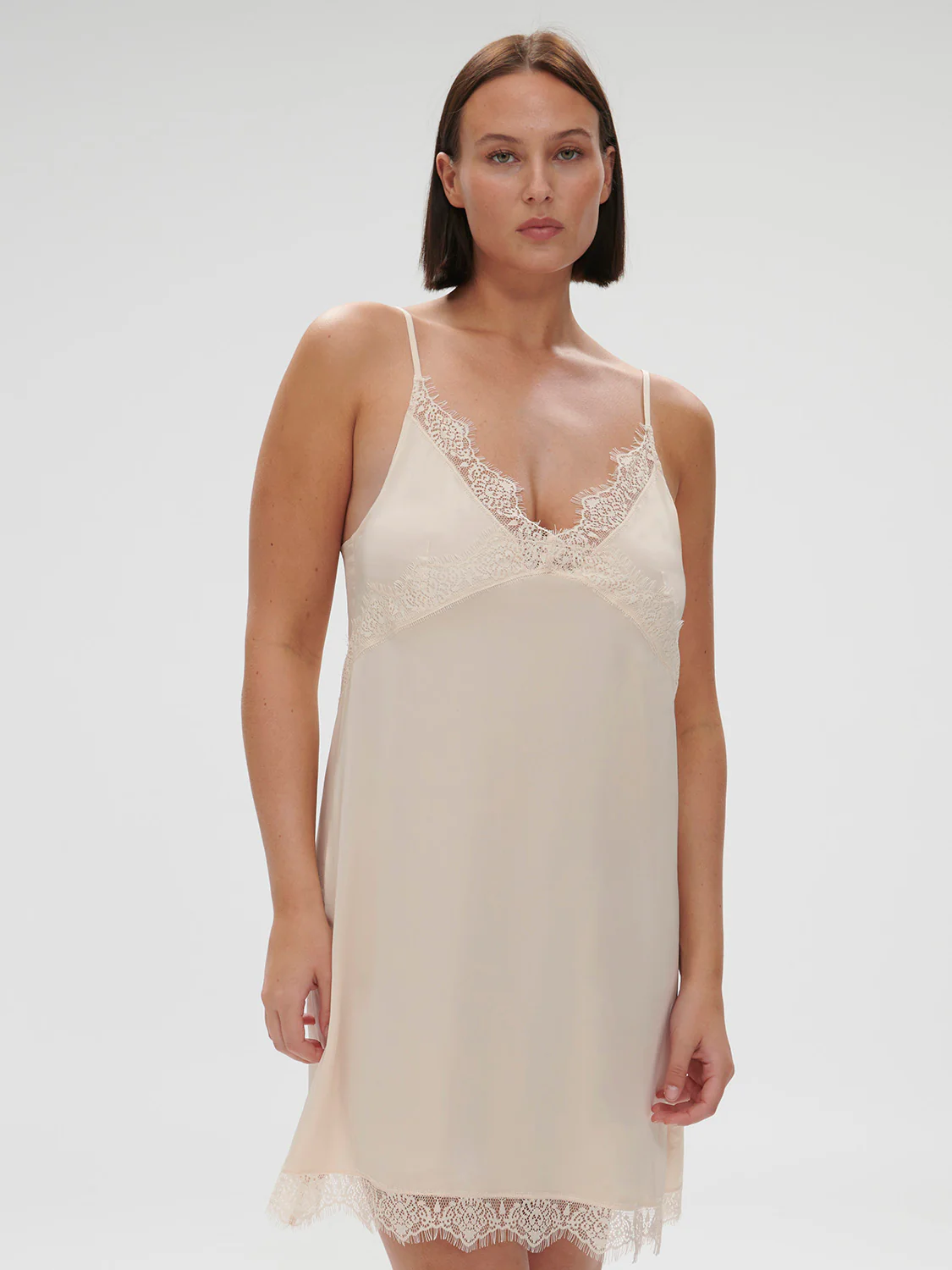 Satin Secrets Nightdress - Sakura Pink - Image 6