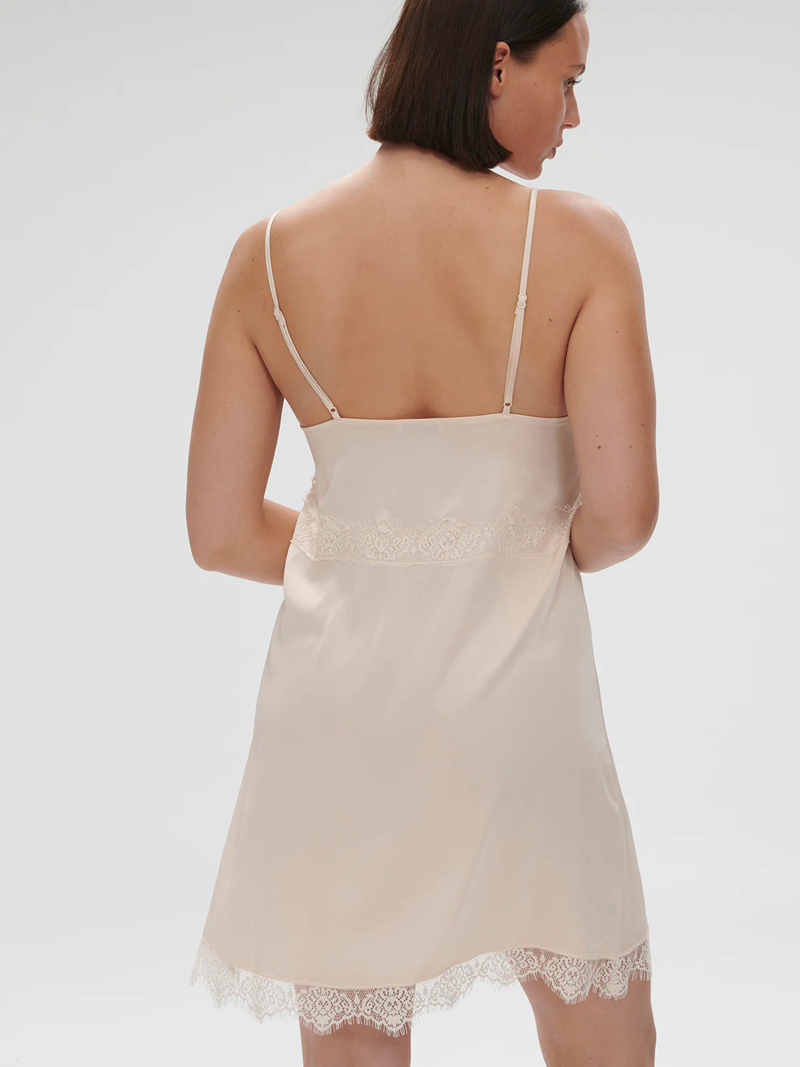 Satin Secrets Nightdress - Sakura Pink - Image 7