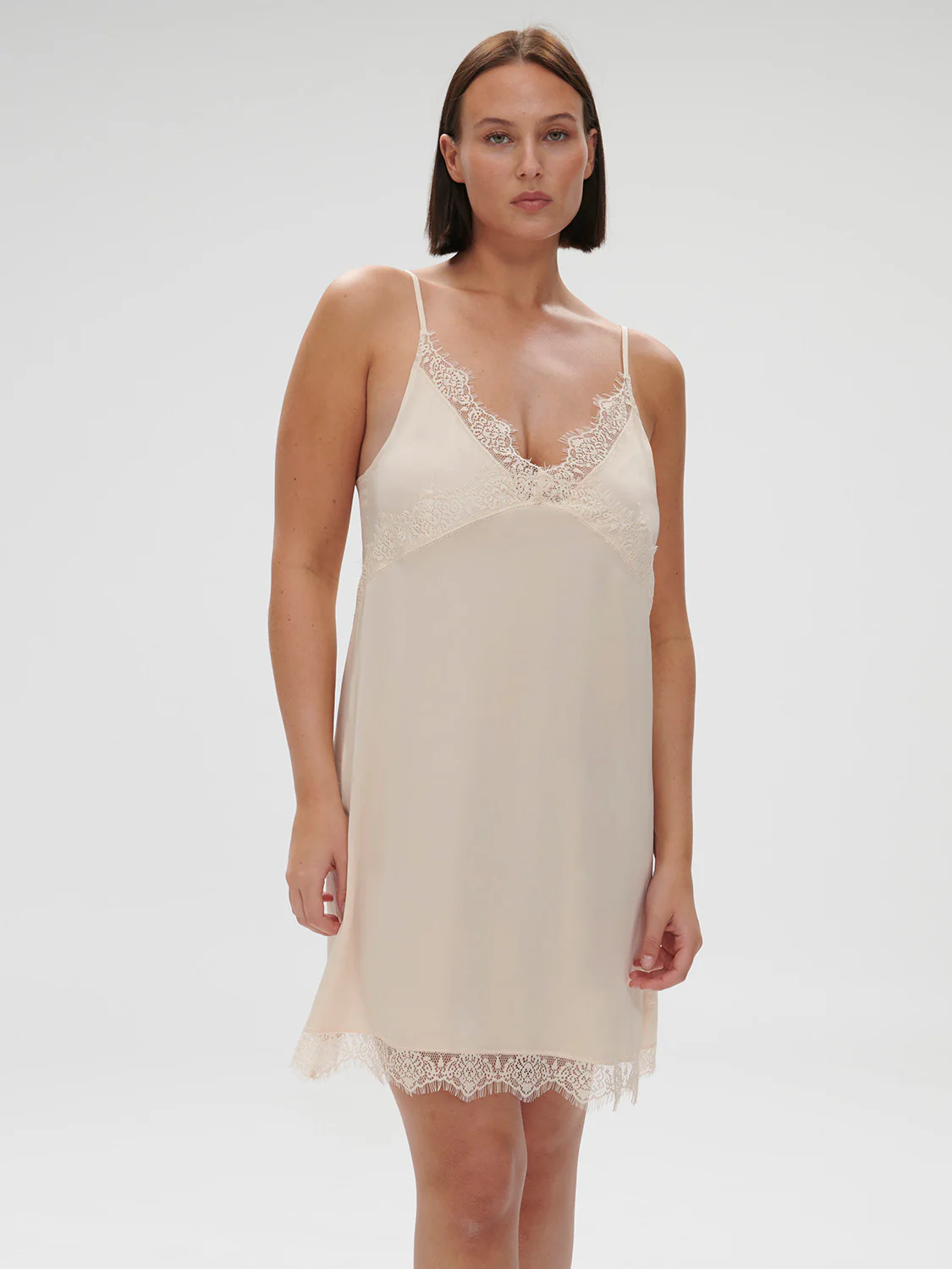 Satin Secrets Nightdress - Sakura Pink - Image 9