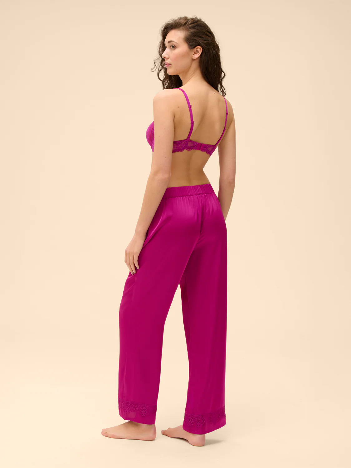 Satin Secrets Pant - Azalea - Image 4