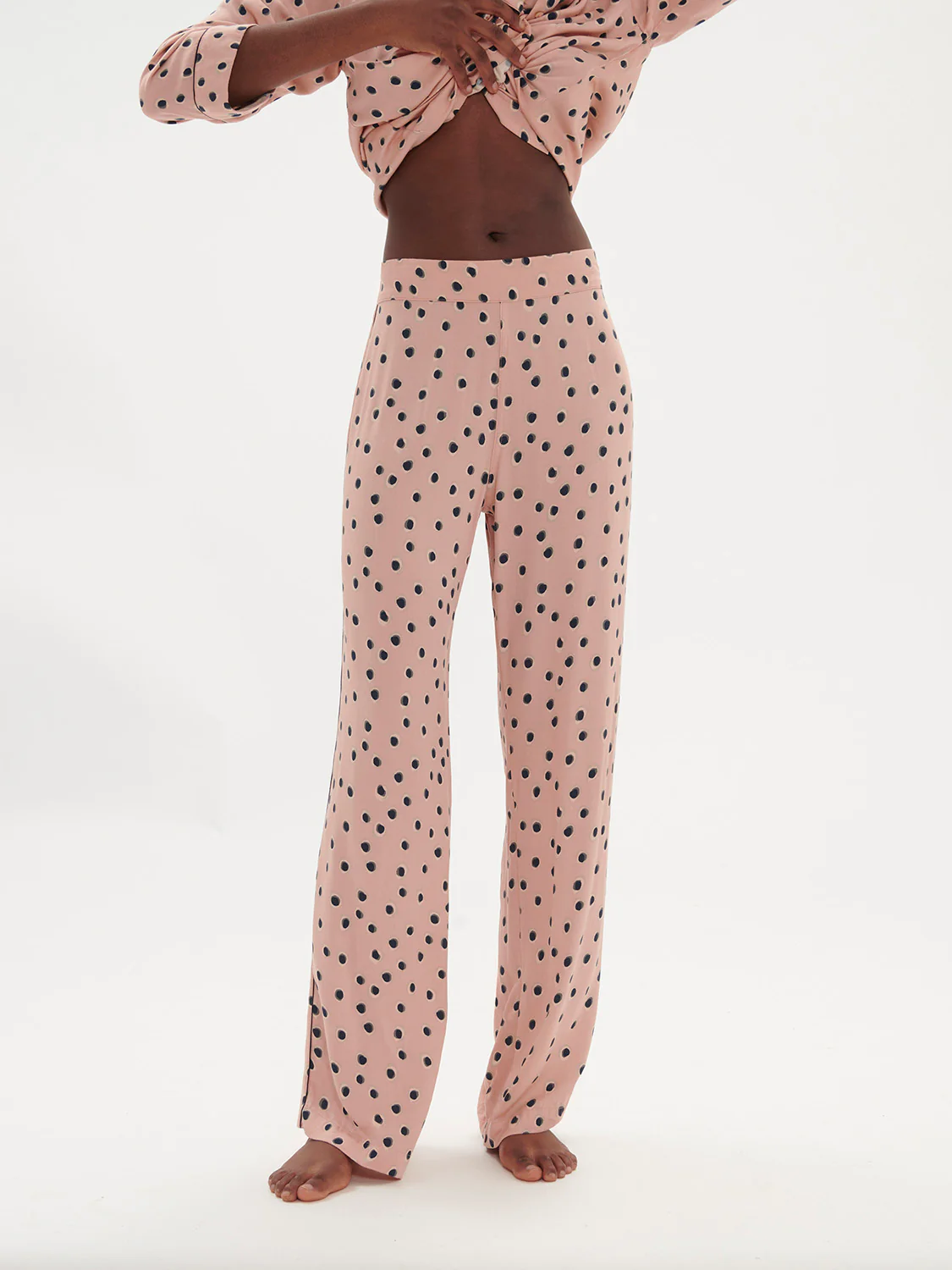 Shadow Night Pant - Incense Pink Print