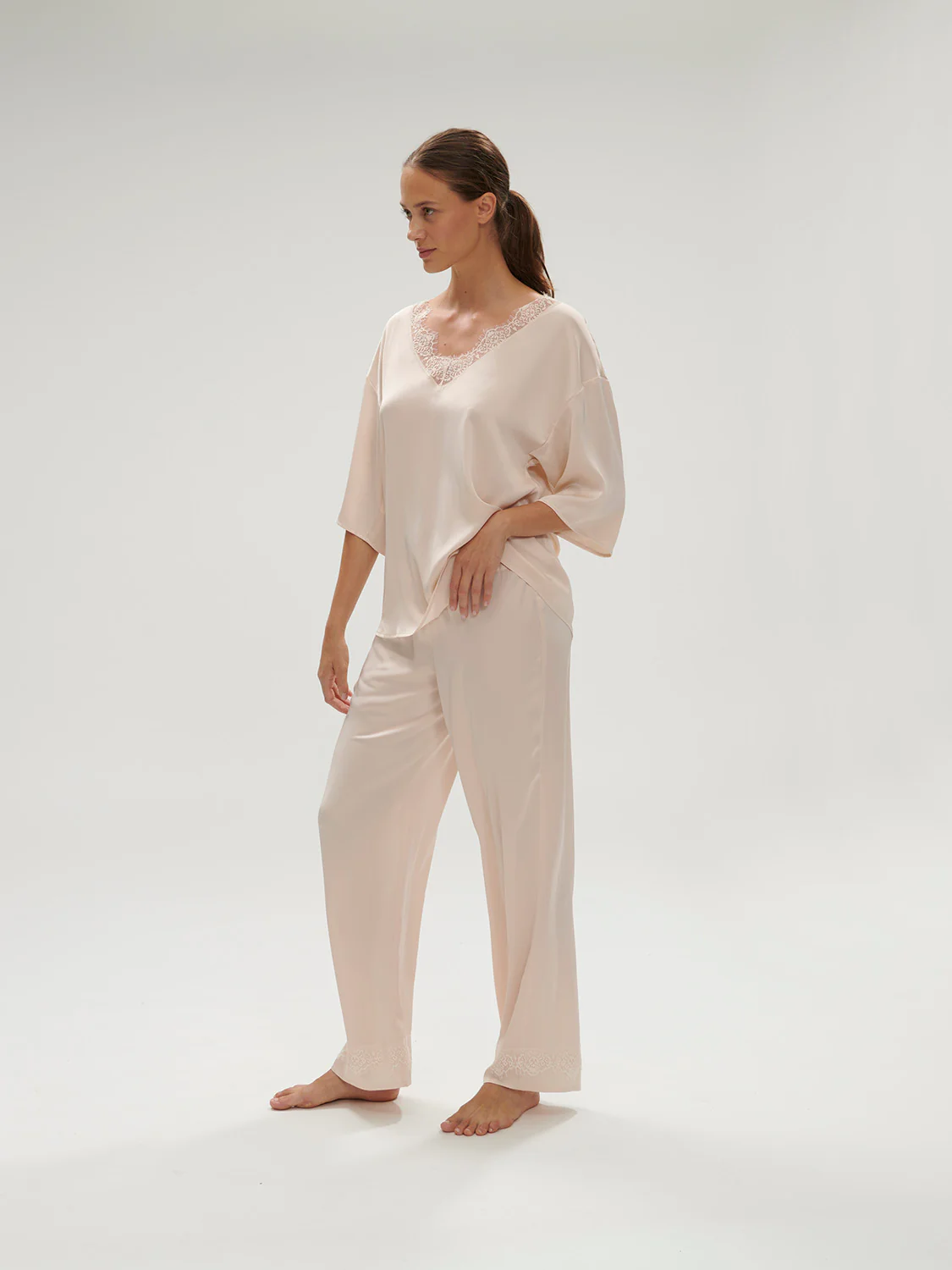 Satin Secrets Pant - Sakura Pink - Image 4