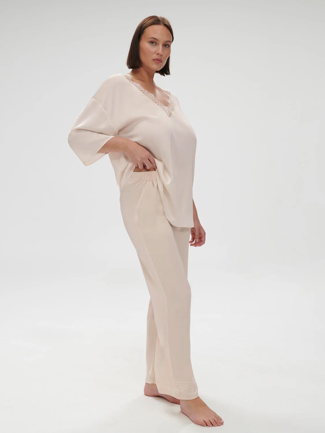 Satin Secrets Pant - Sakura Pink - Image 8