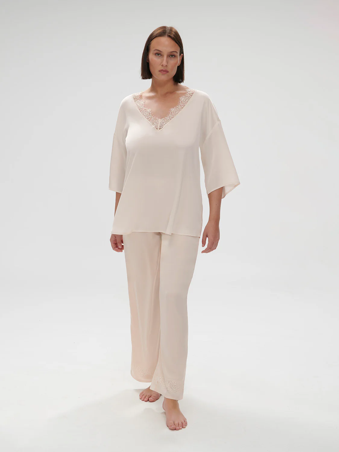 Satin Secrets Pant - Sakura Pink - Image 9